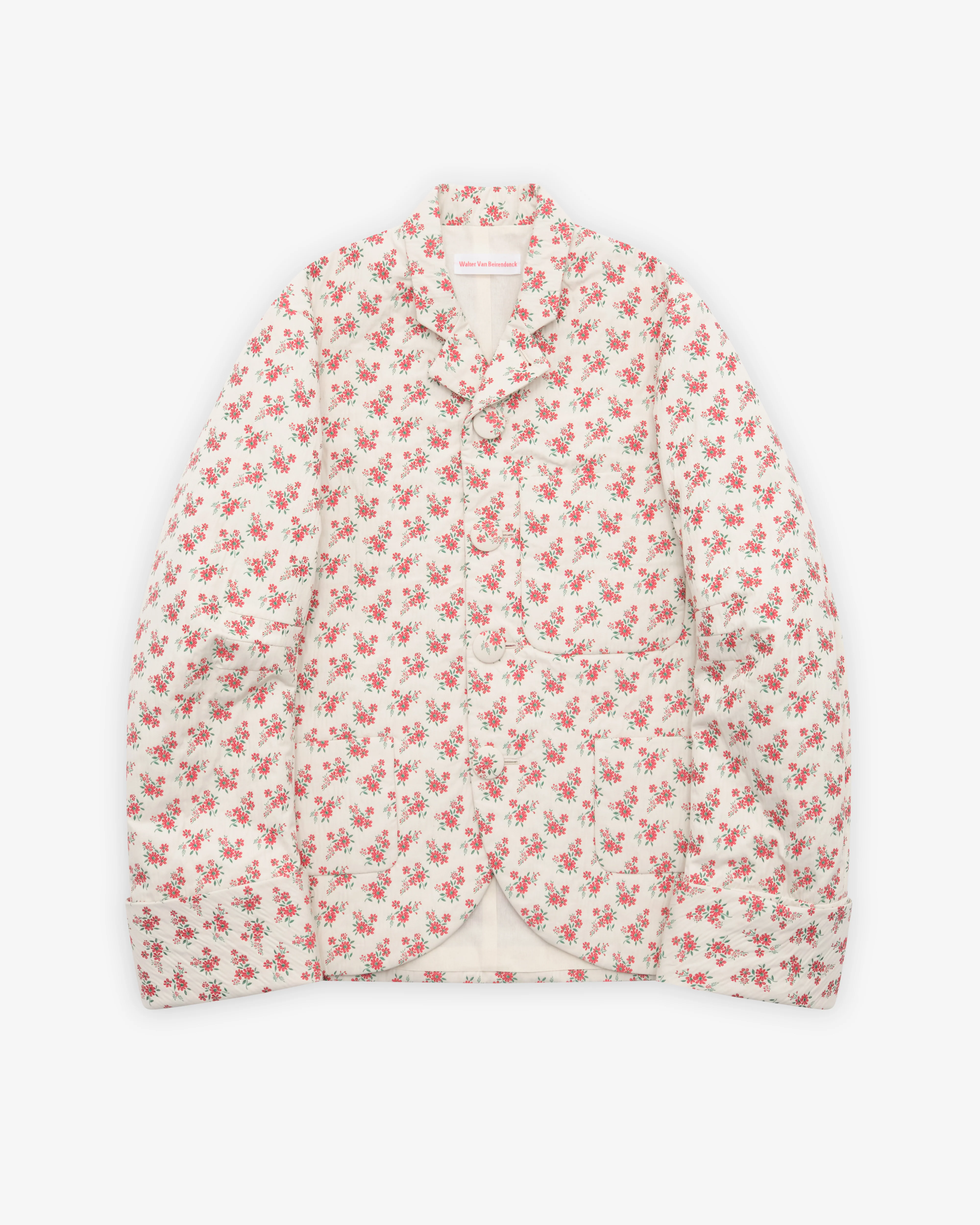 Walter Van Beirendonck - Men's Royal Boxy Jacket - (Floral)