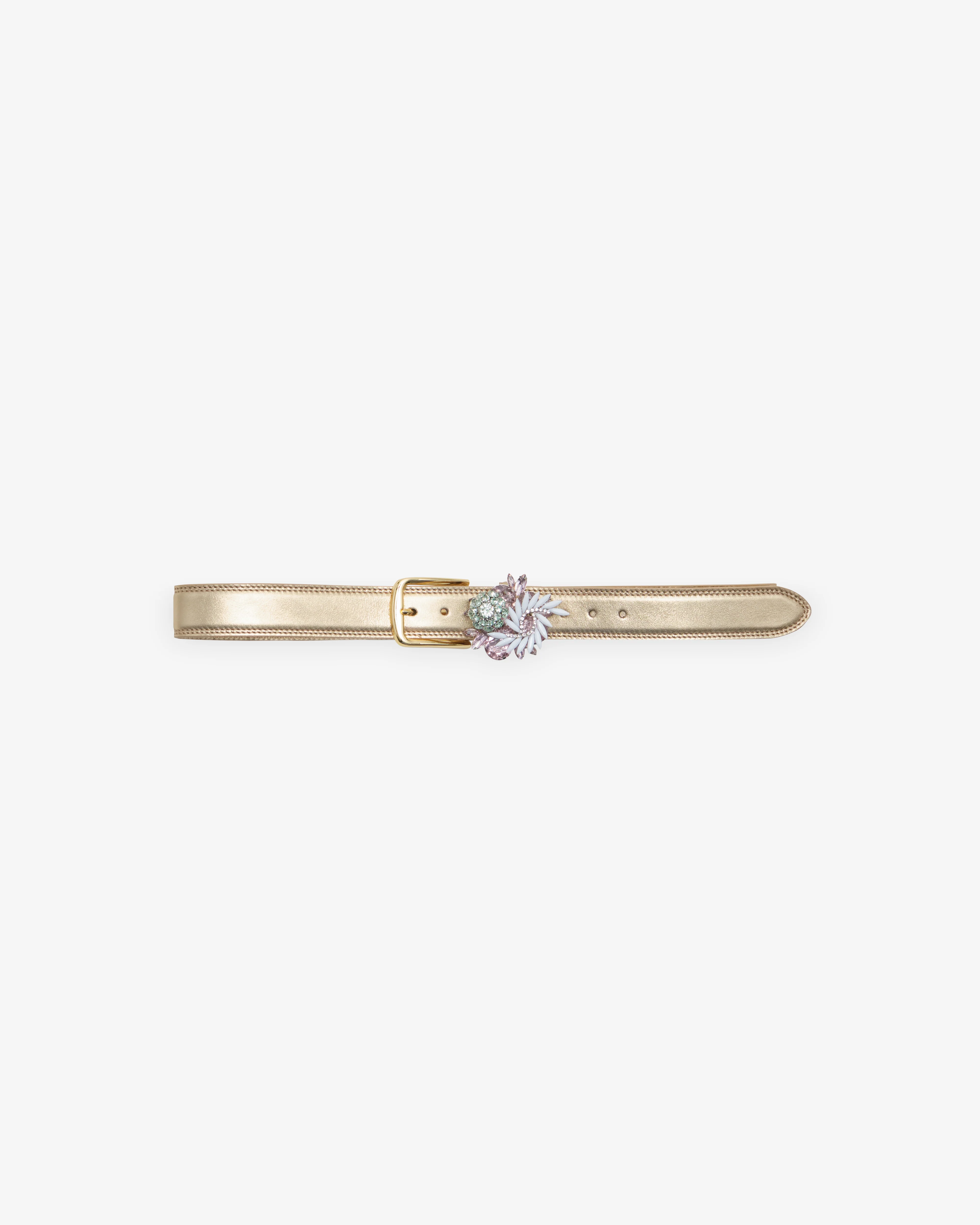 August Barron - Women's Brooch Belt - (Gold)