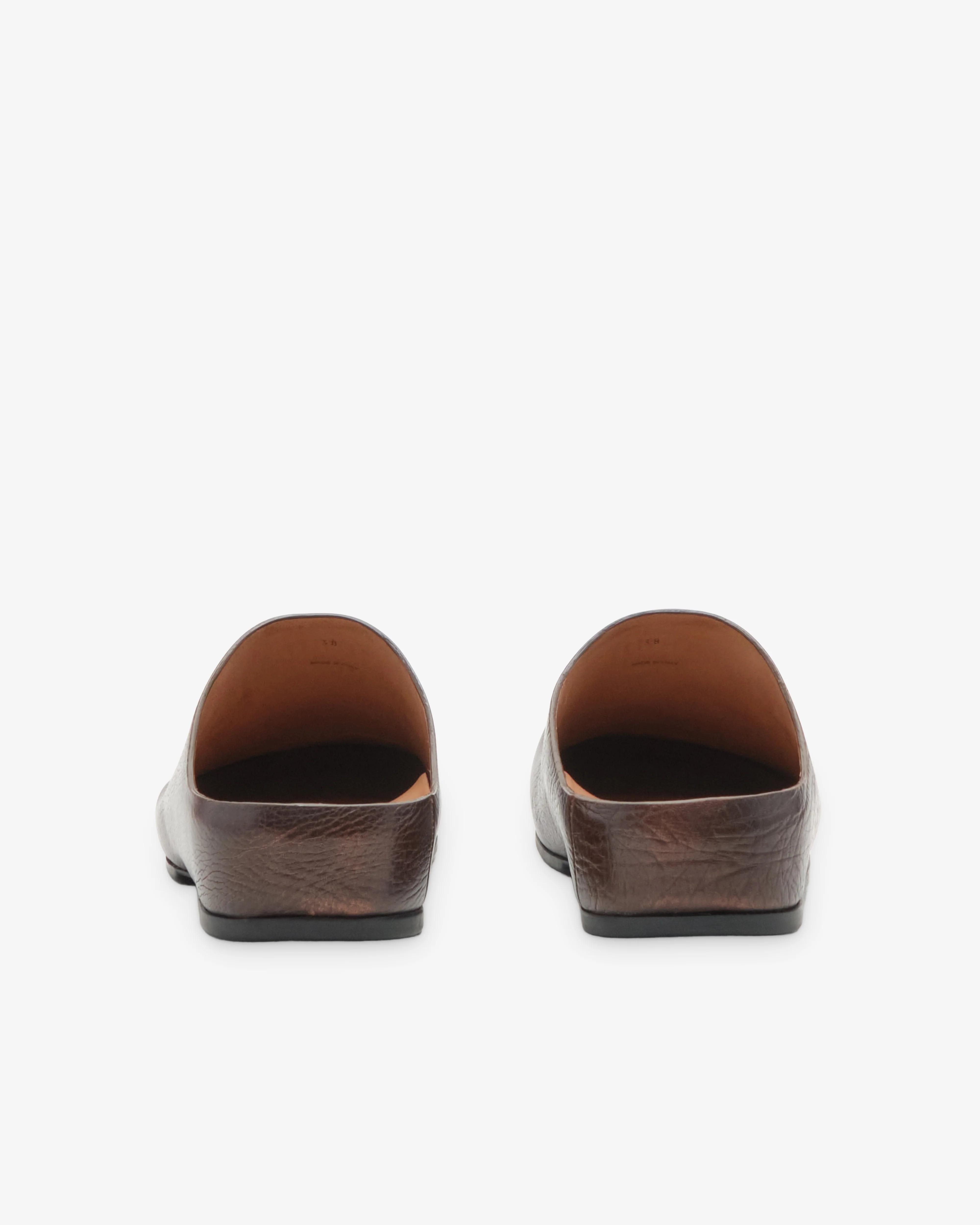 Miu Miu - Women's Open-Heel Shoes - (Brown)