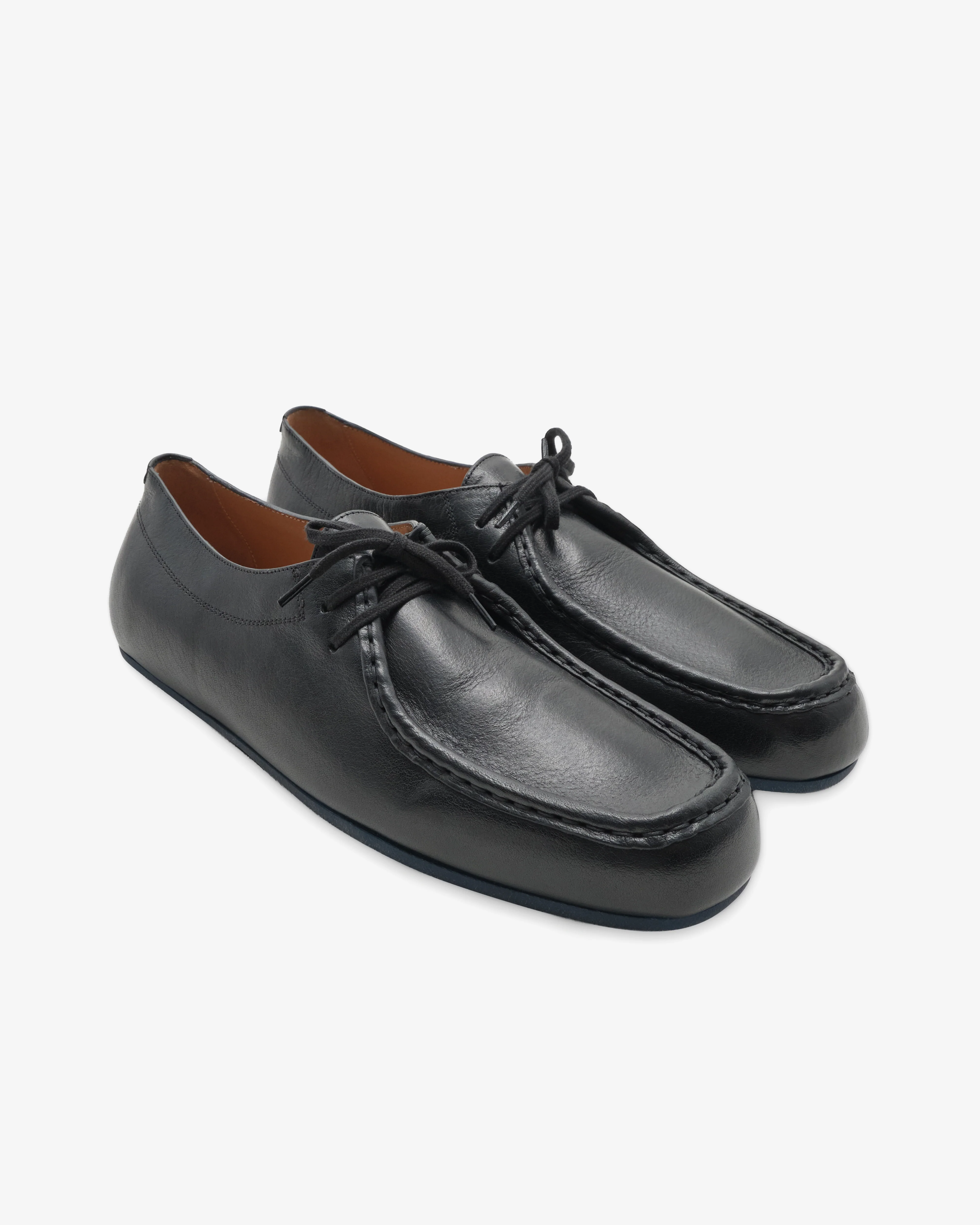 Jil Sander - Men's Lace-Up Shoe - (Black)