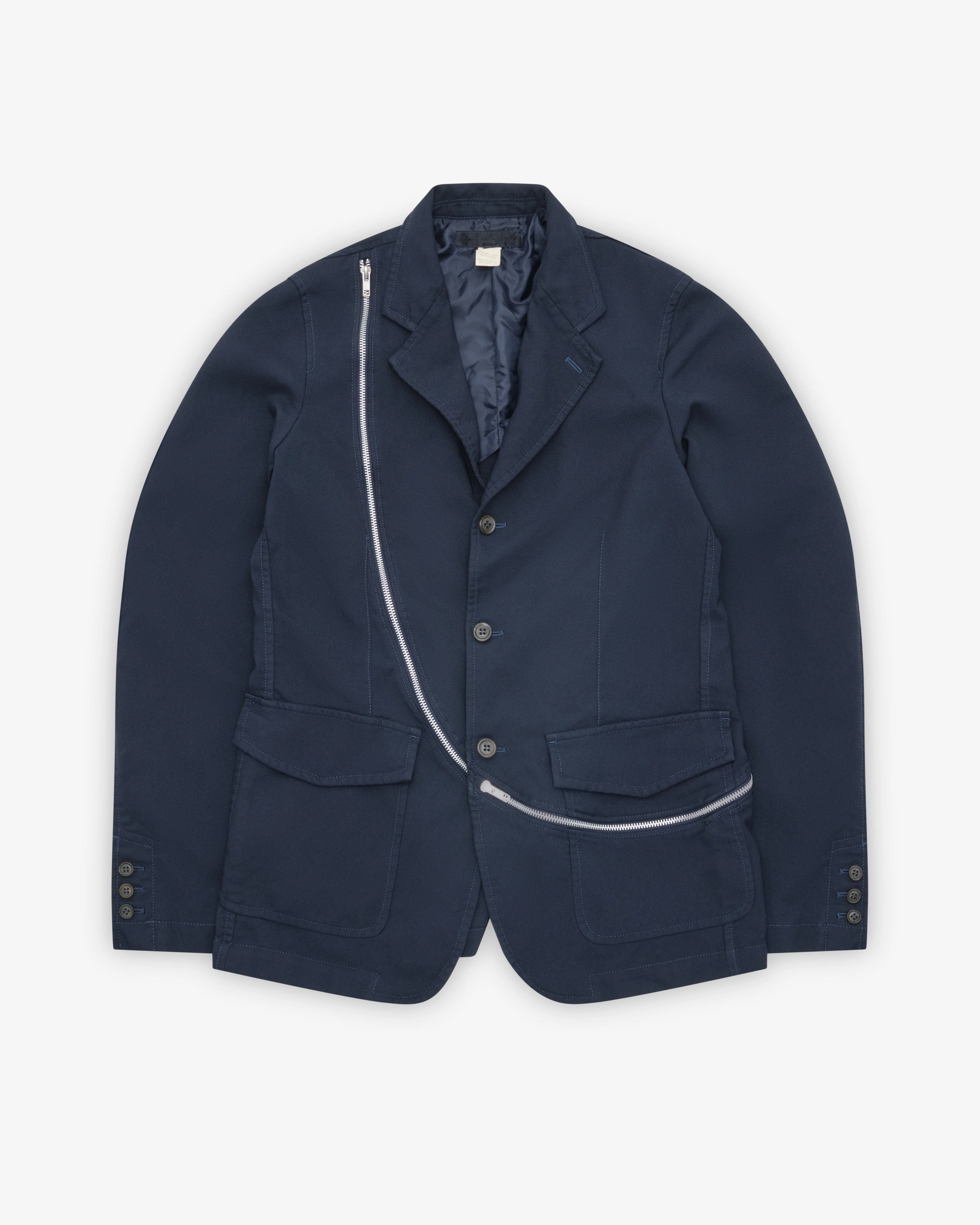 CDG Shirt - Men's Zip Blazer - (Navy)