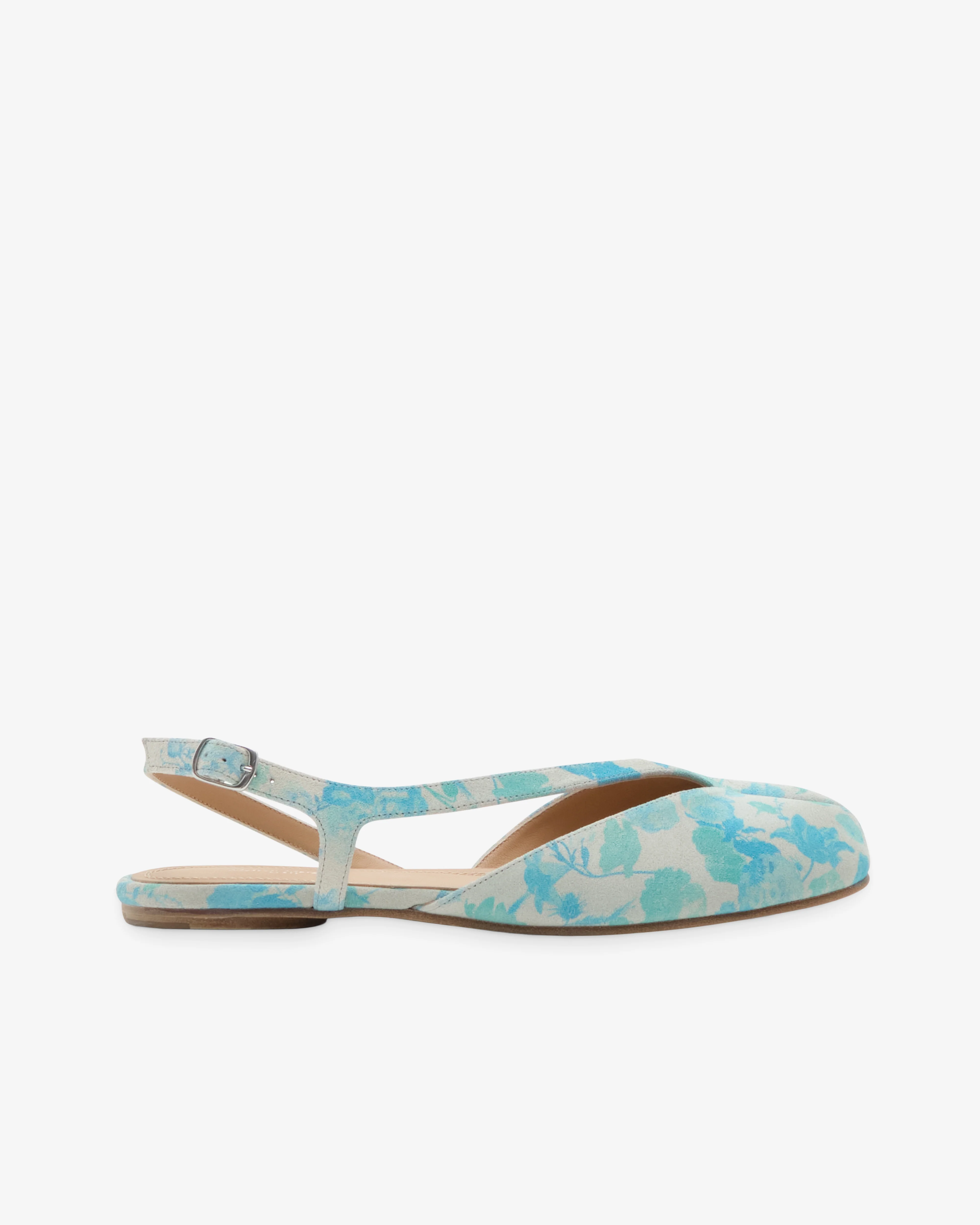 Maison Margiela - Women's Tabi Slingback Sandal - (White/Light Blue)
