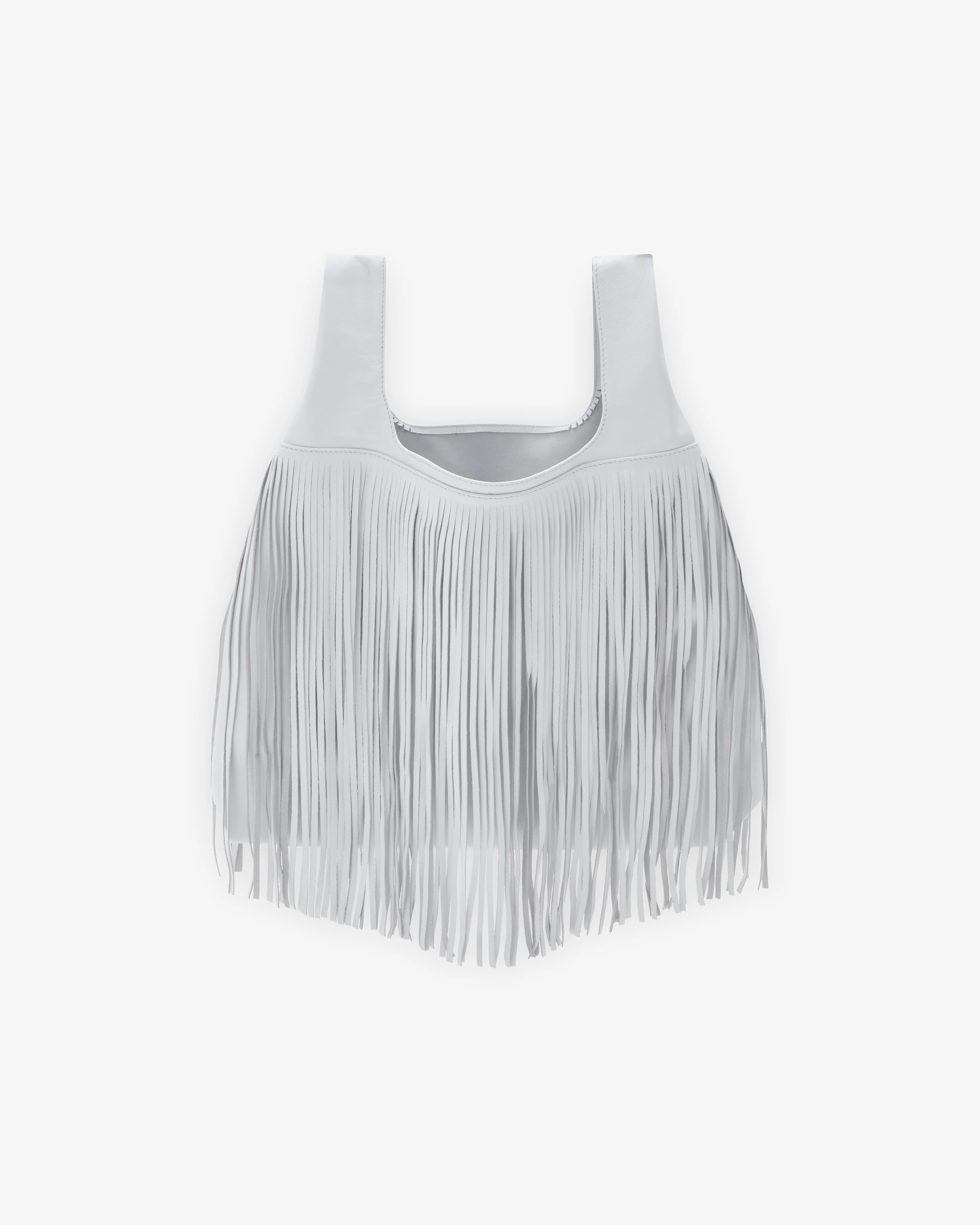 Niccolo Pasqualetti - Women's Graffetta Fringe Bag - (White)