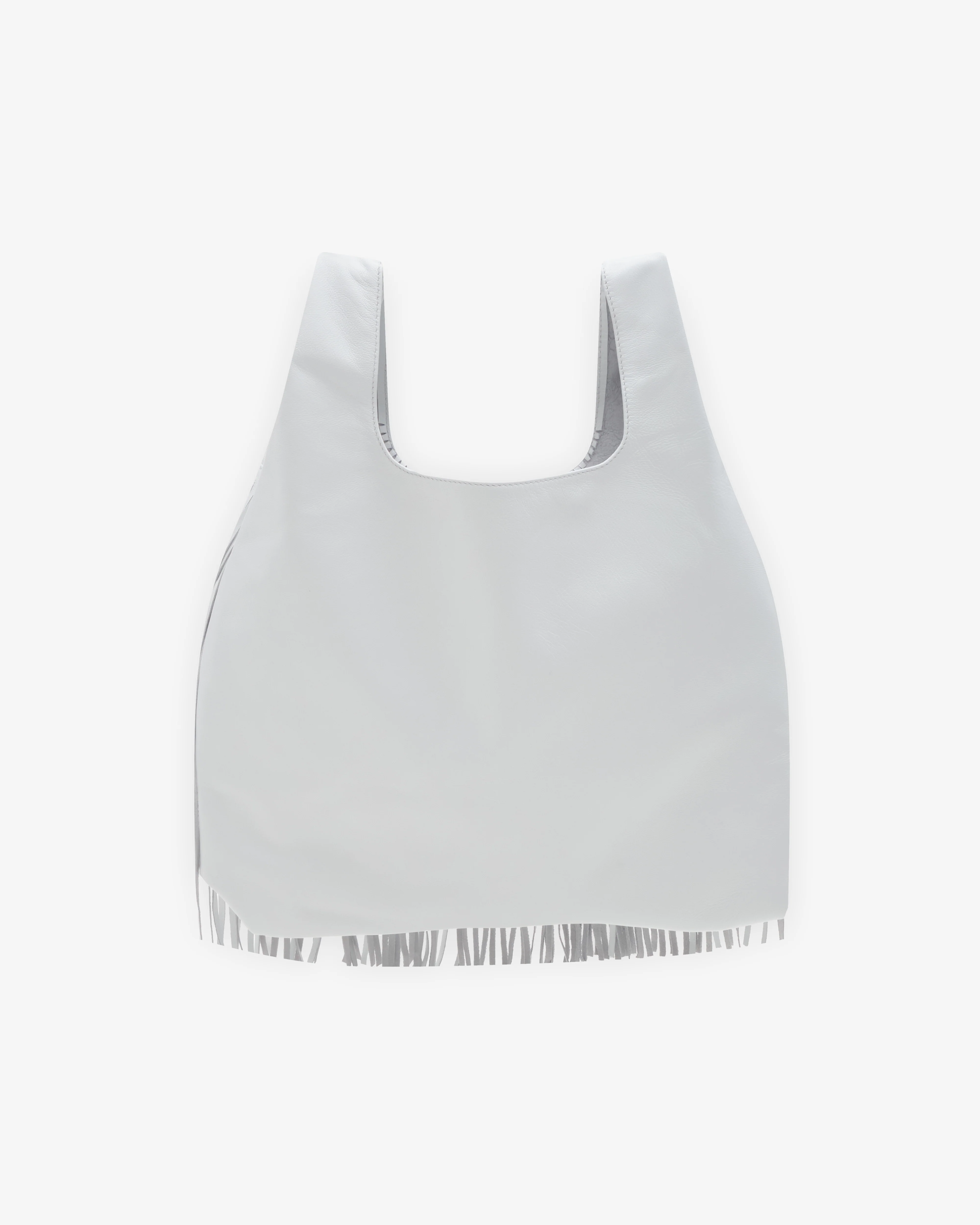 Niccolo Pasqualetti - Women's Graffetta Fringe Bag - (White)