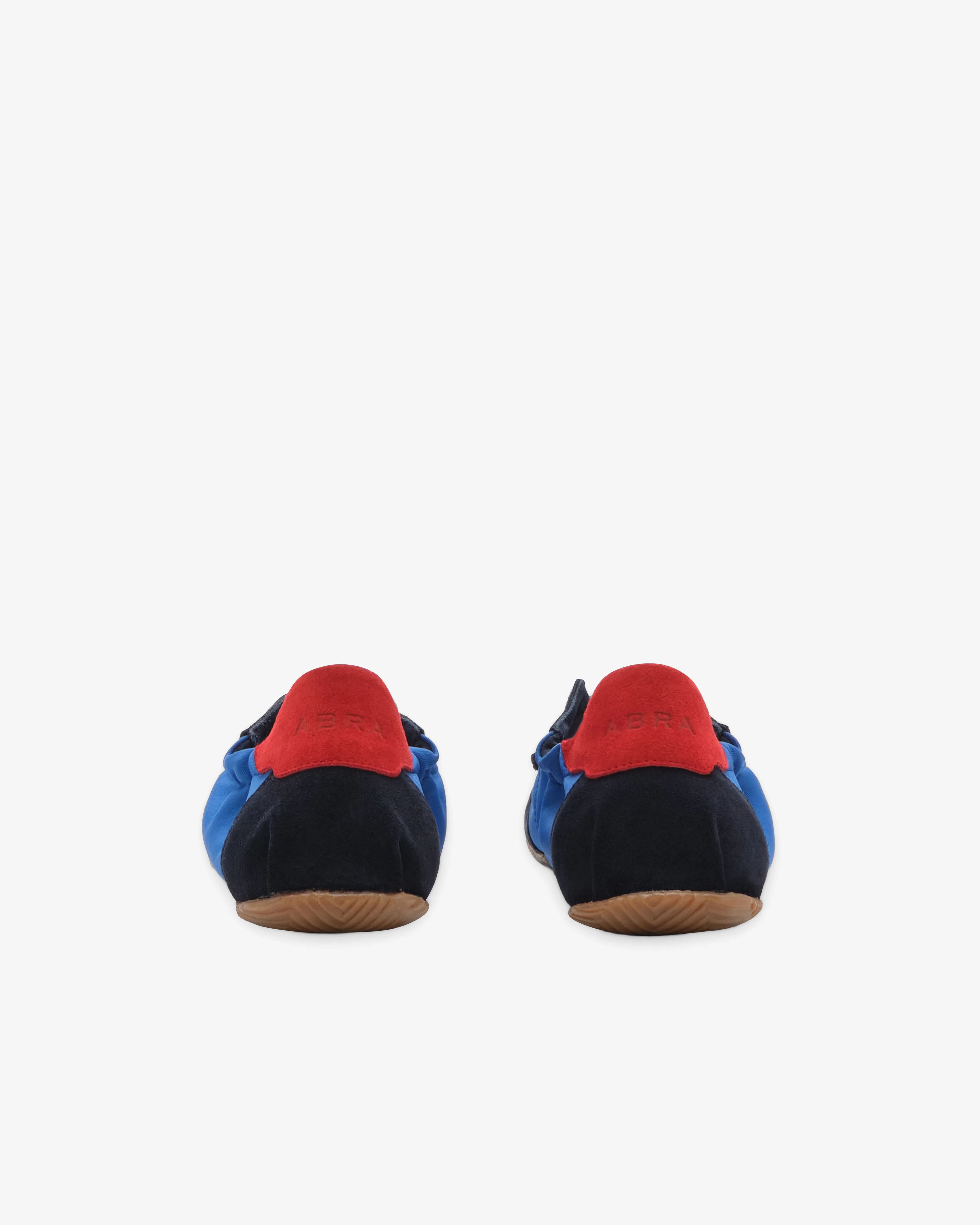 Abra - Women's Ballerina Sneakers - (Blue/Red)