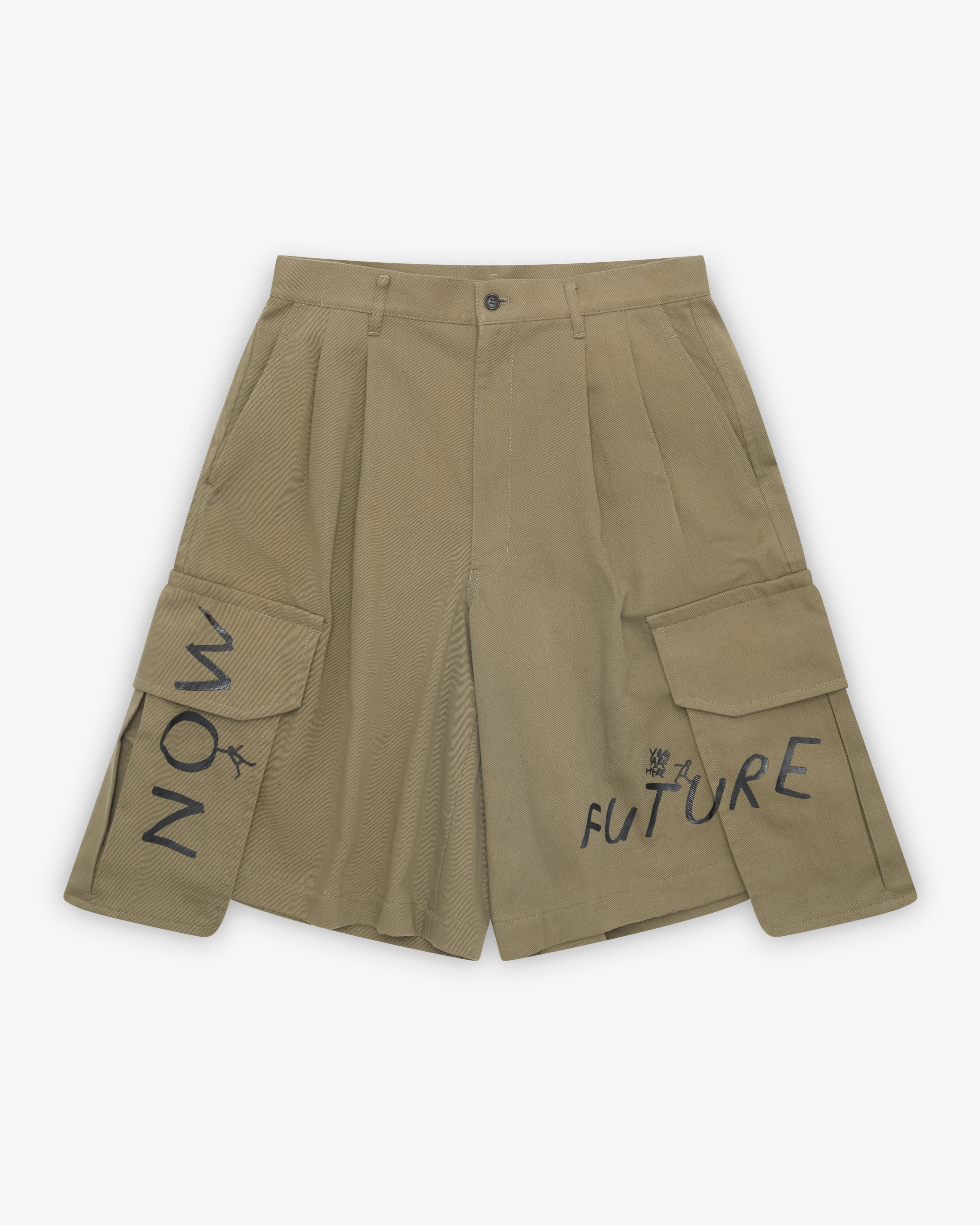 CDG Shirt - Men's Now Future Shorts - (Khaki)