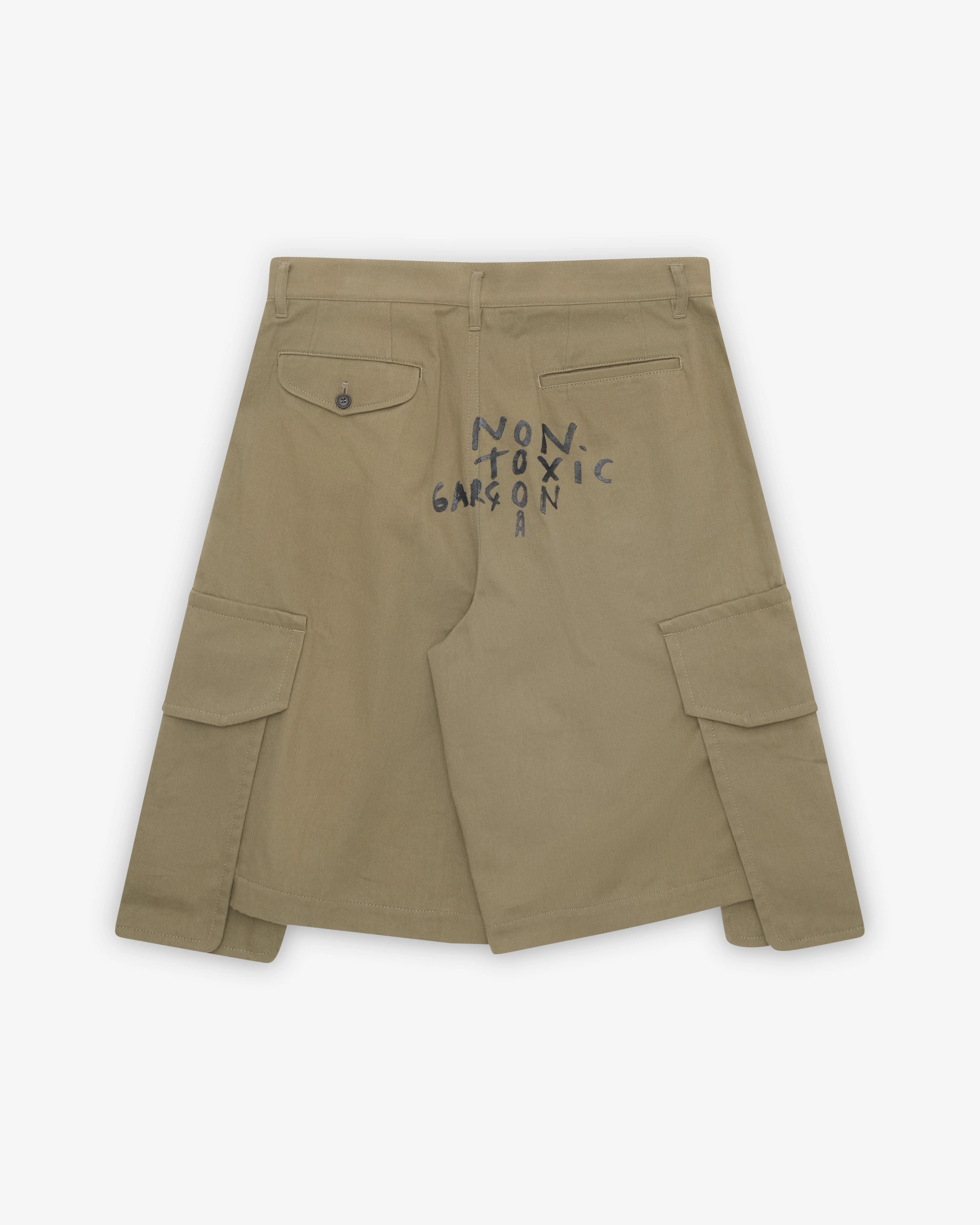 CDG Shirt - Men's Now Future Shorts - (Khaki)