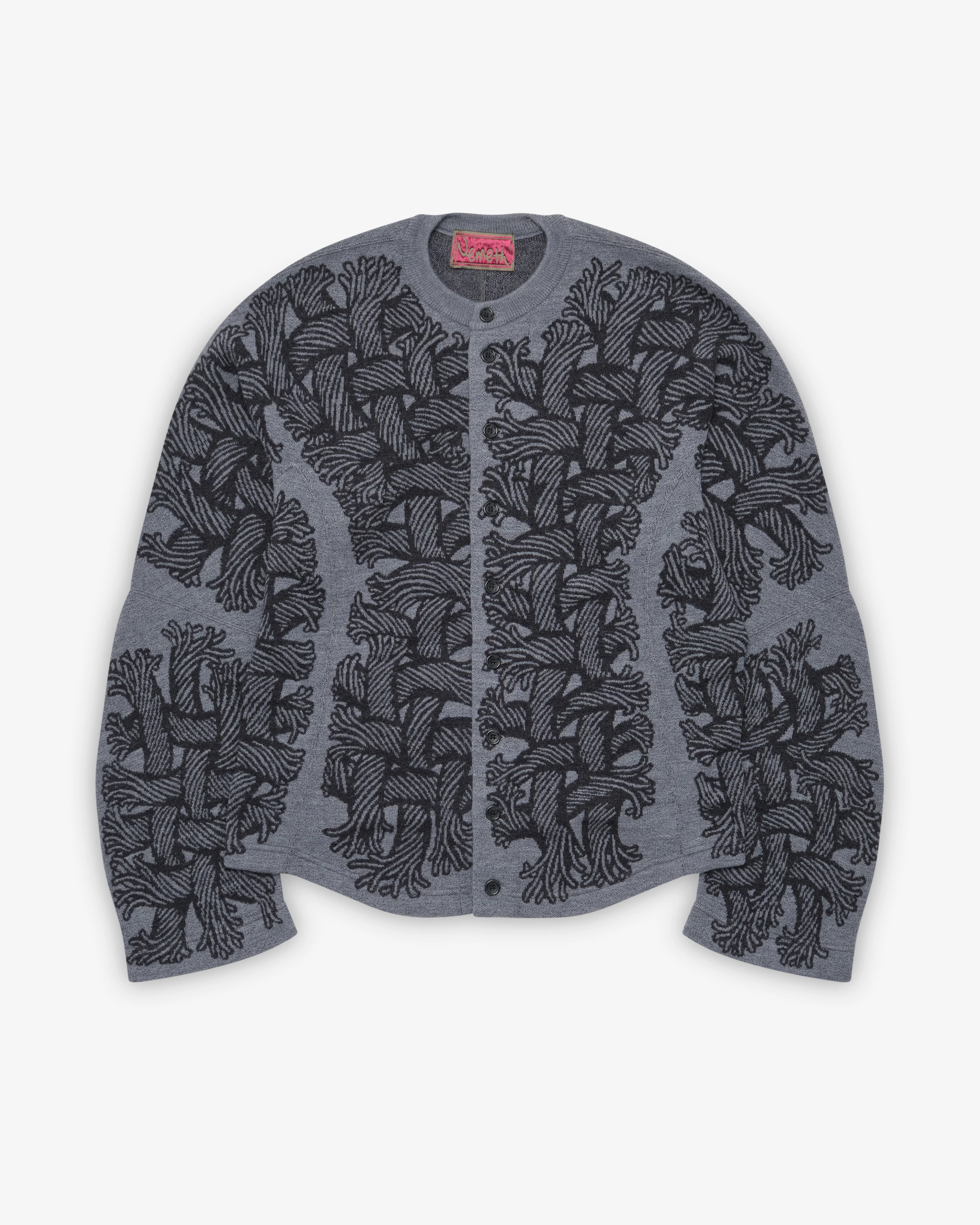 Christopher Nemeth - Men's Cardigan - (Light Grey)