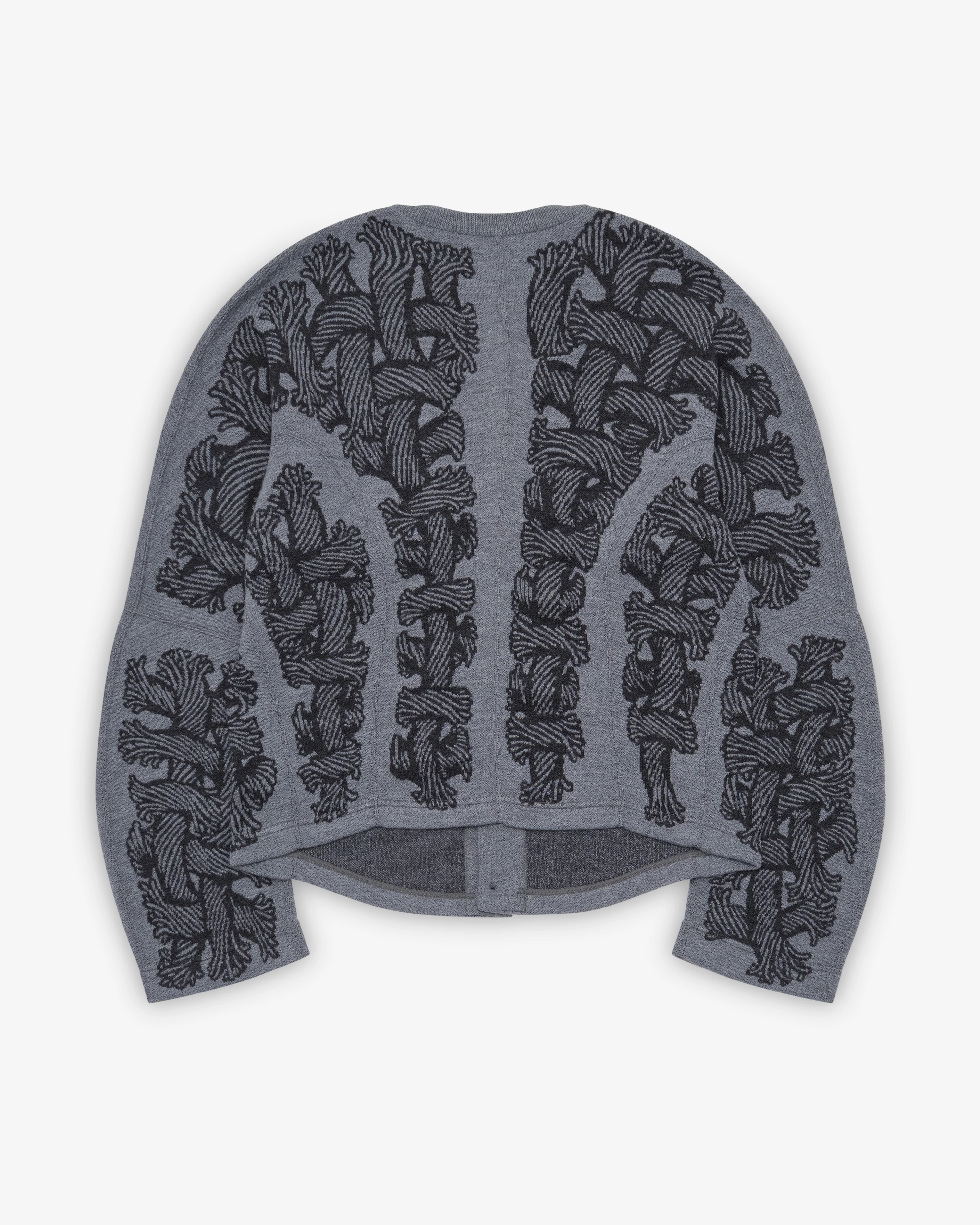 Christopher Nemeth - Men's Cardigan - (Light Grey)