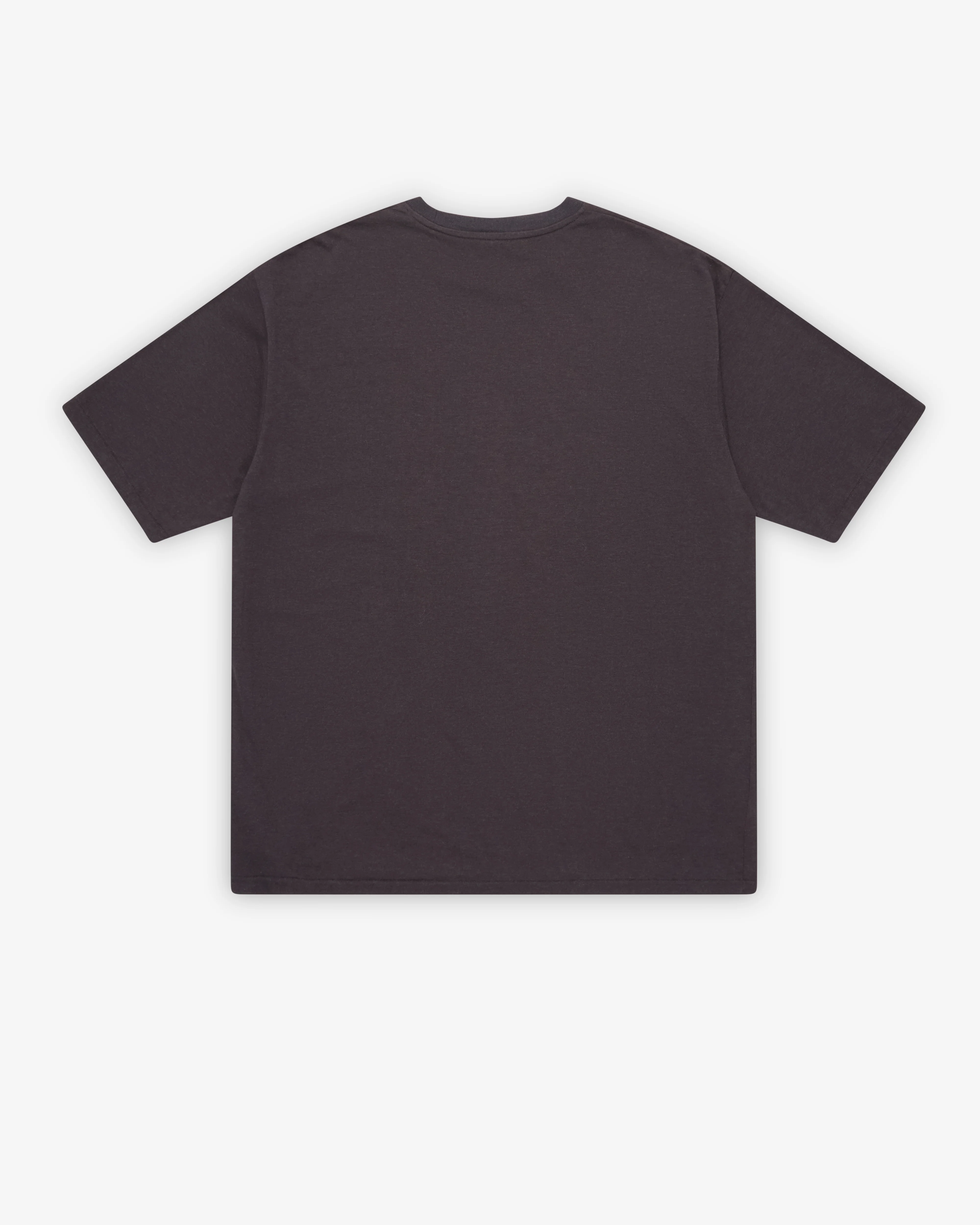 A.Presse - Men's Cashmere Blend Short Sleeve T-Shirt - (Charcoal)