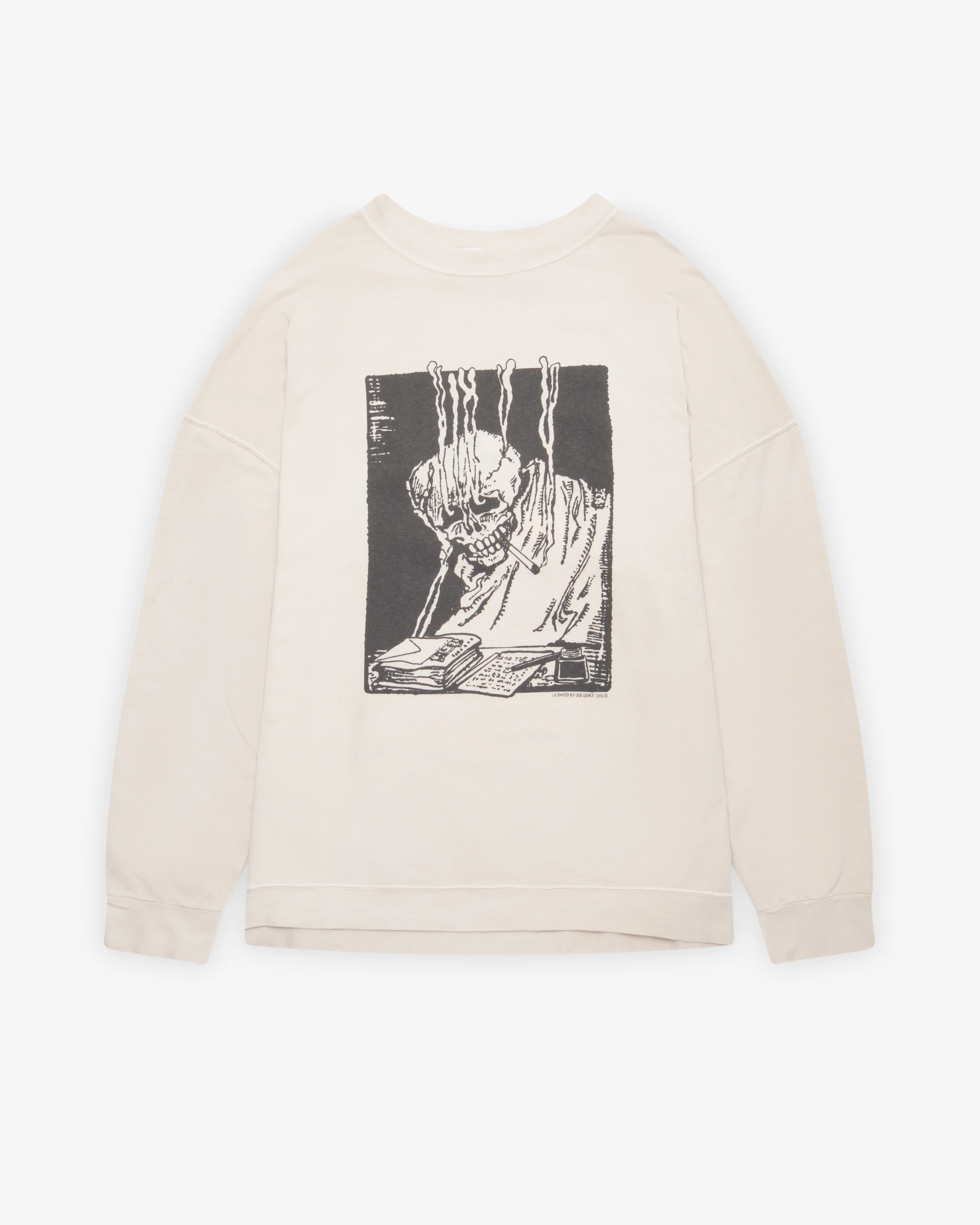 Our Legacy - Men's Slack Sweatshirt - (Angry Fan Mail Print)