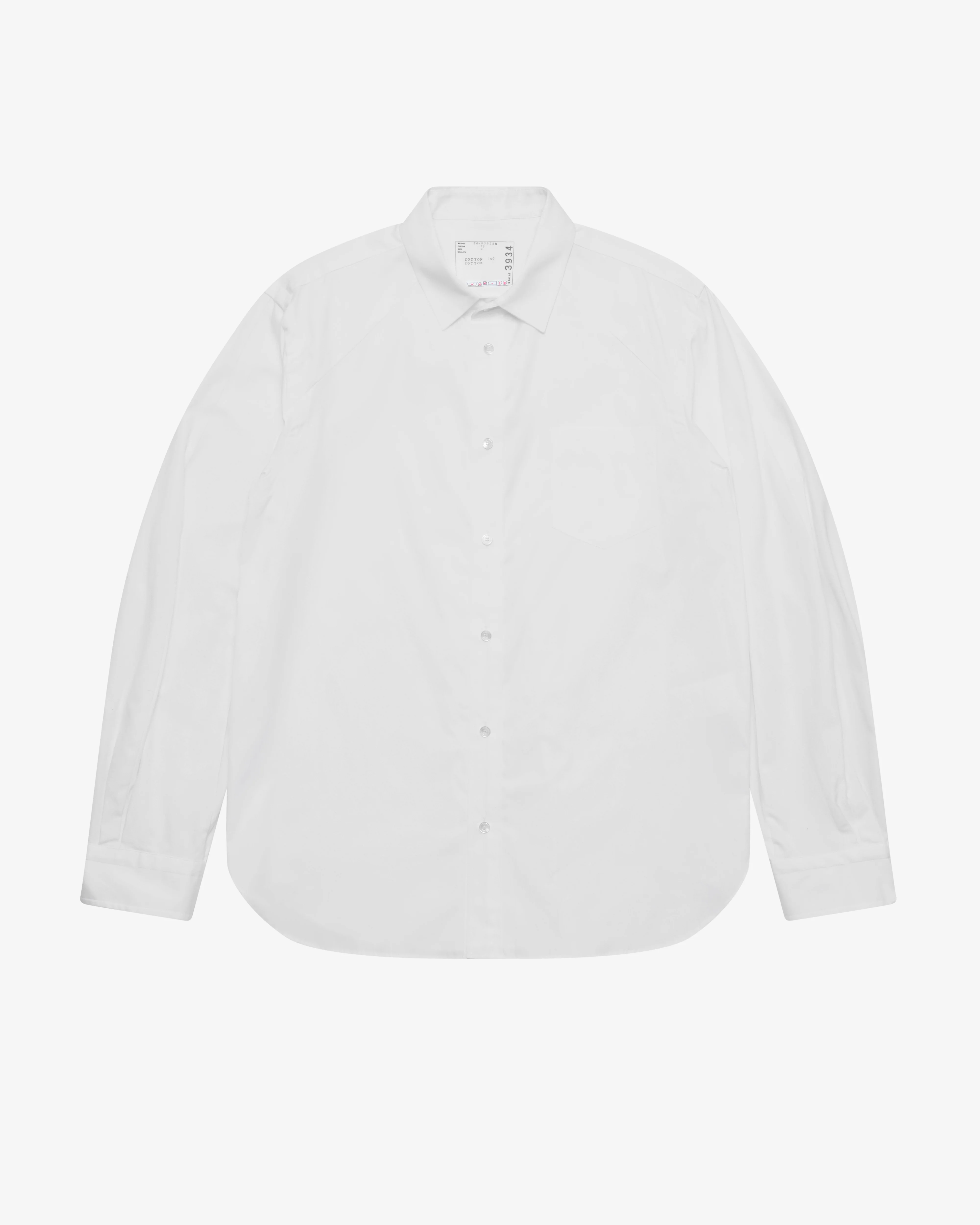 sacai - Men's Poplin Shirt - (White)