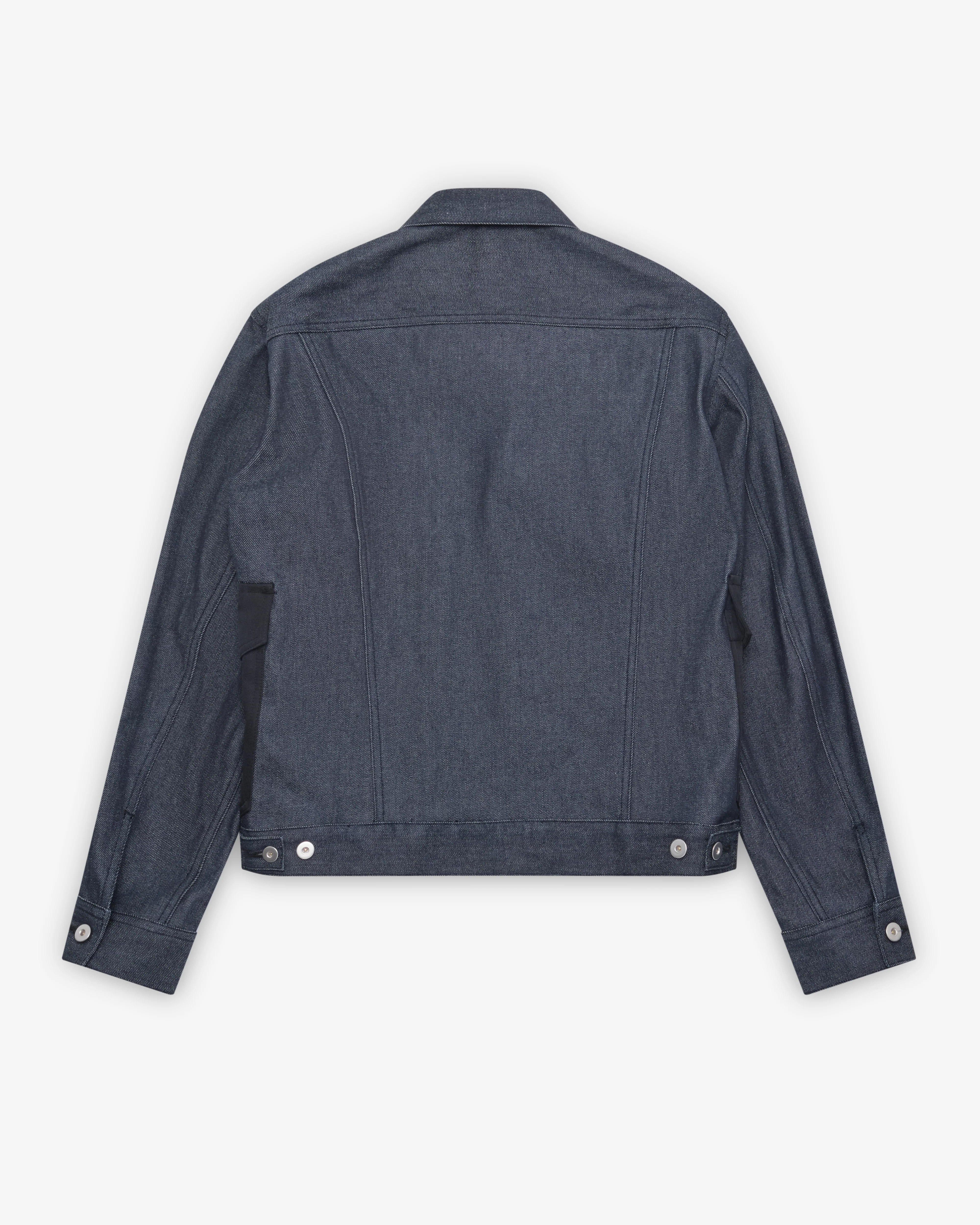 Black Comme des Garçons - Two-Toned Jacket - (Indigo/Black)