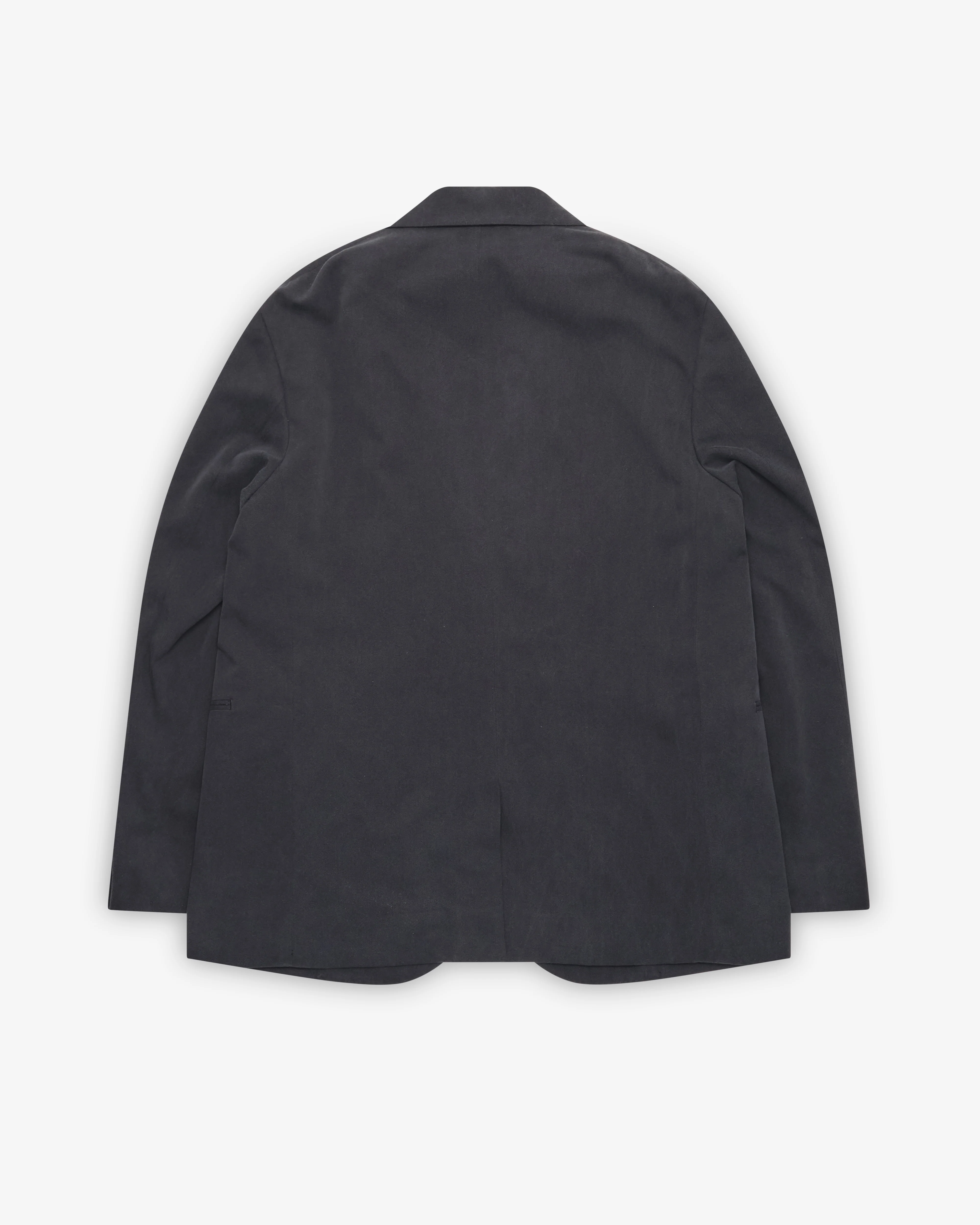A.Presse - Men's Washed Silk Jacket - (Black)