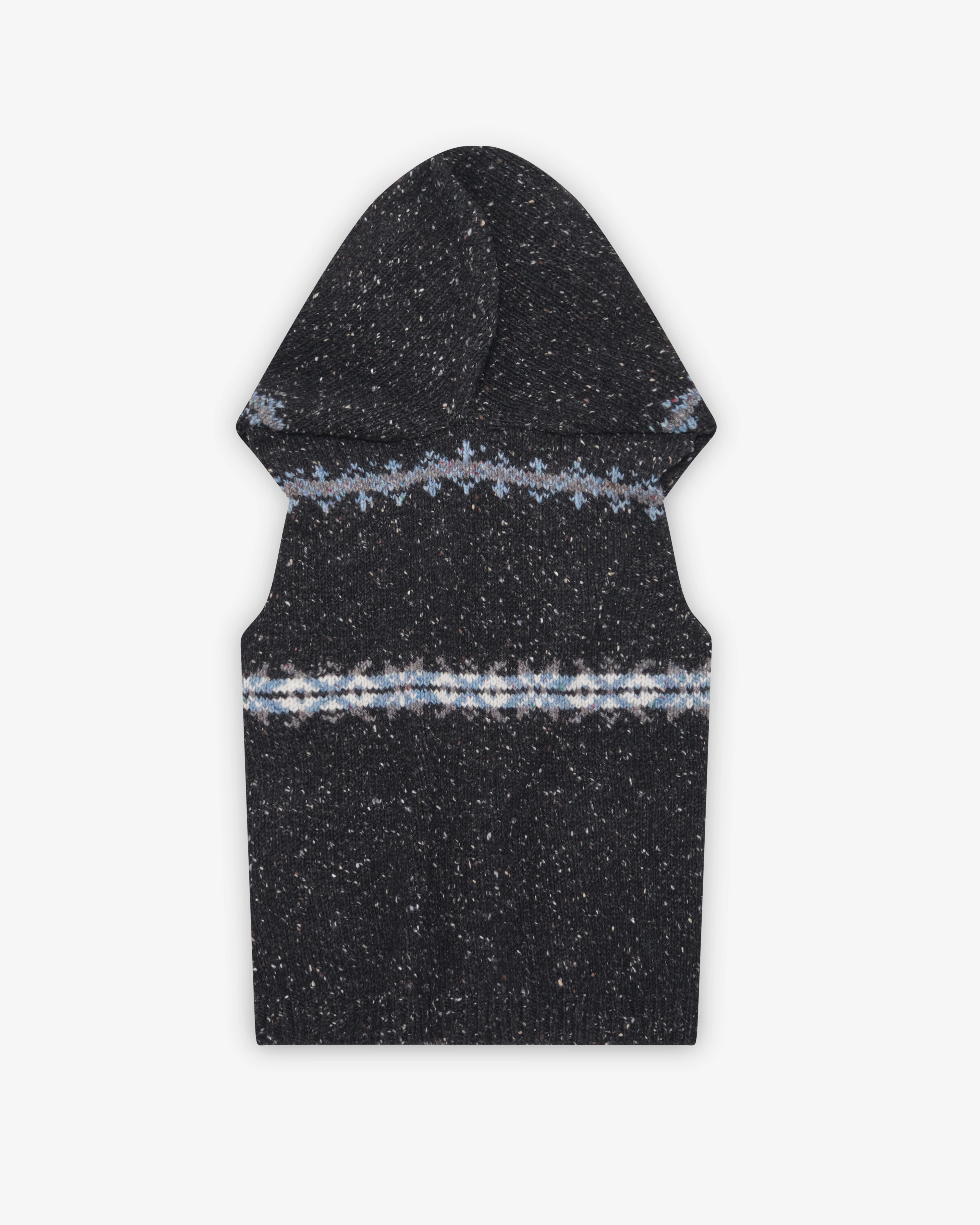 Oscar Ouyang - Men's Eagle Fair Isle Vest - (Black)
