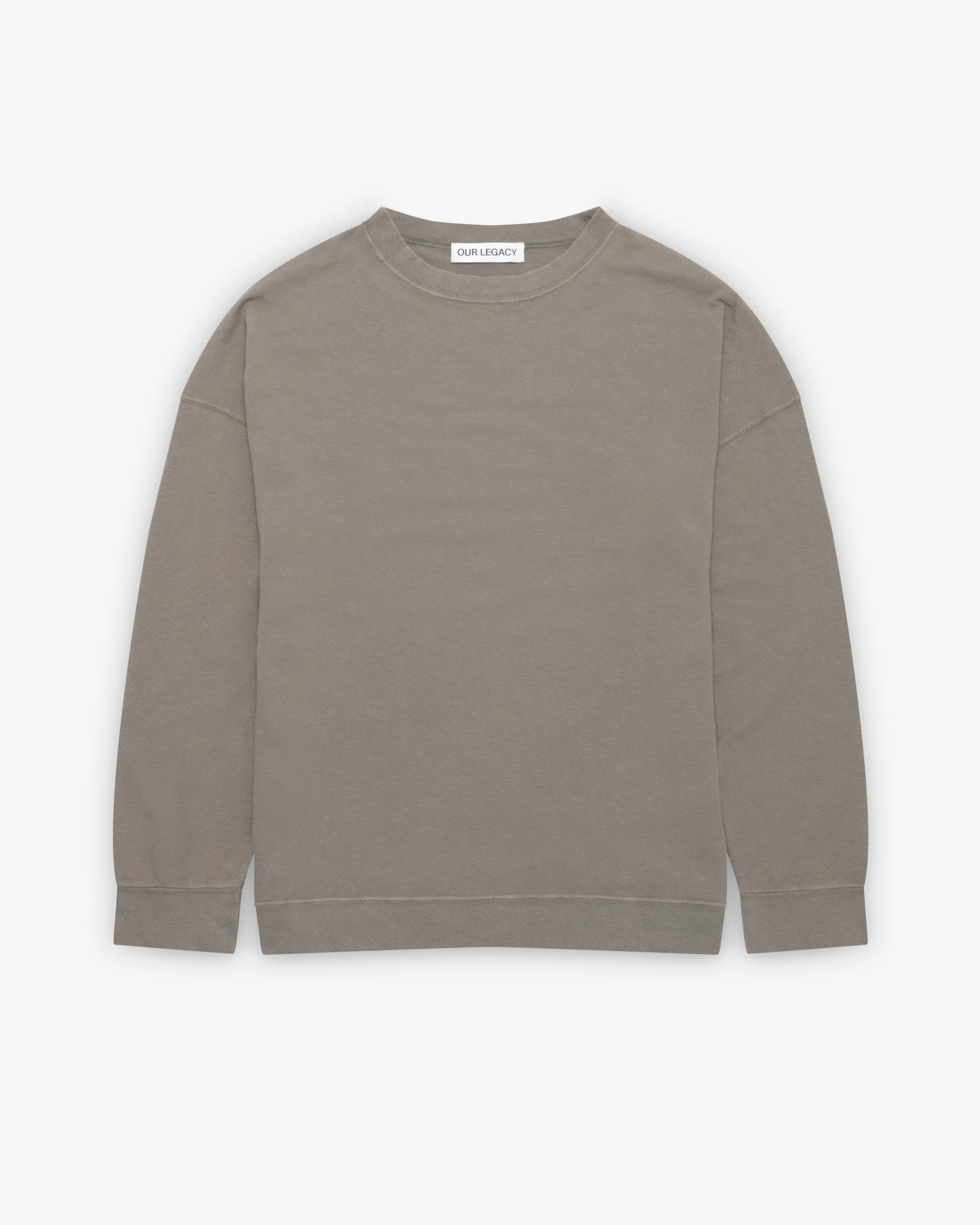 Our Legacy - Men's Slack Sweatshirt - (Worn Olive)