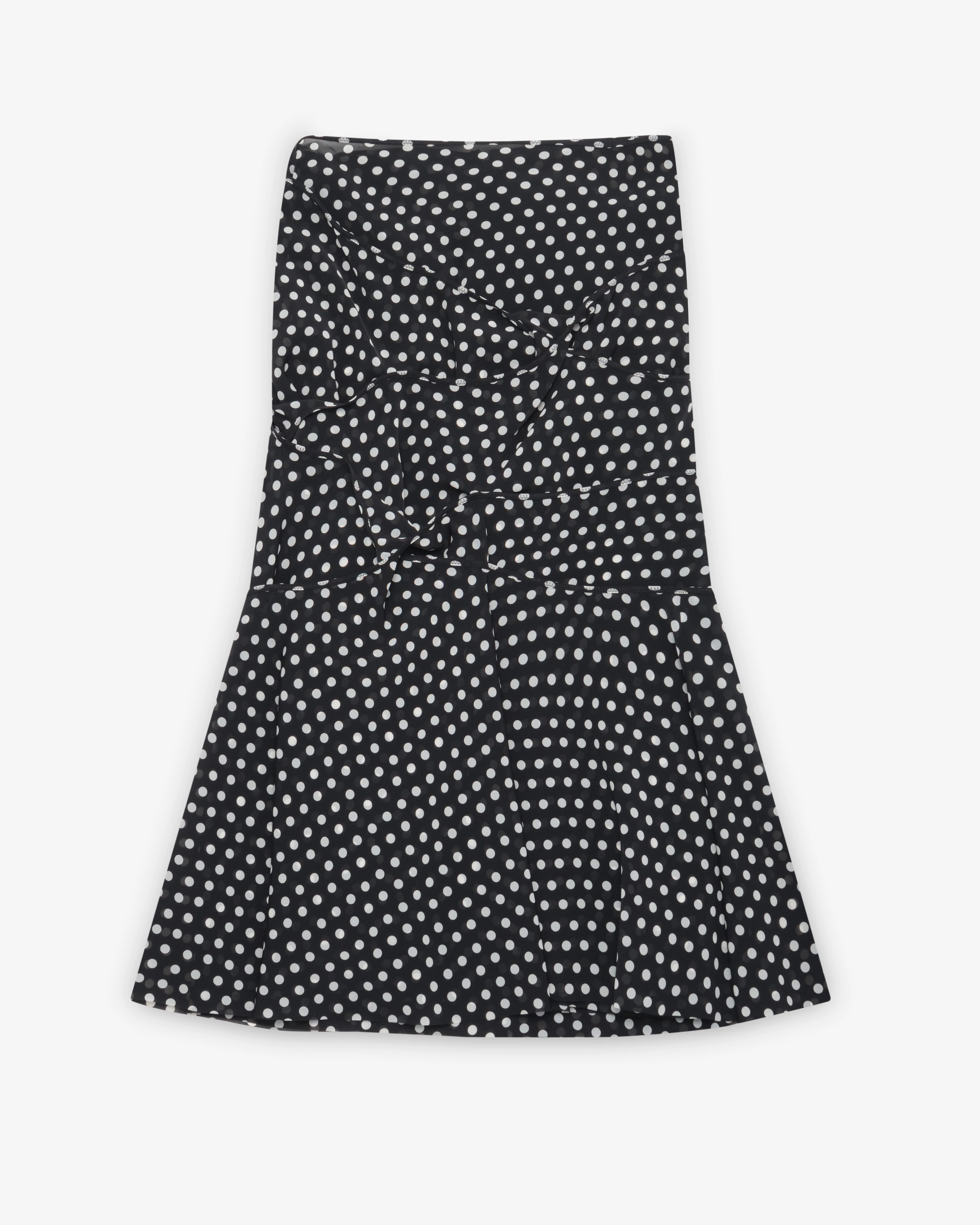 Junya Watanabe - Women's Polka-Dot Skirt - (Black/White)