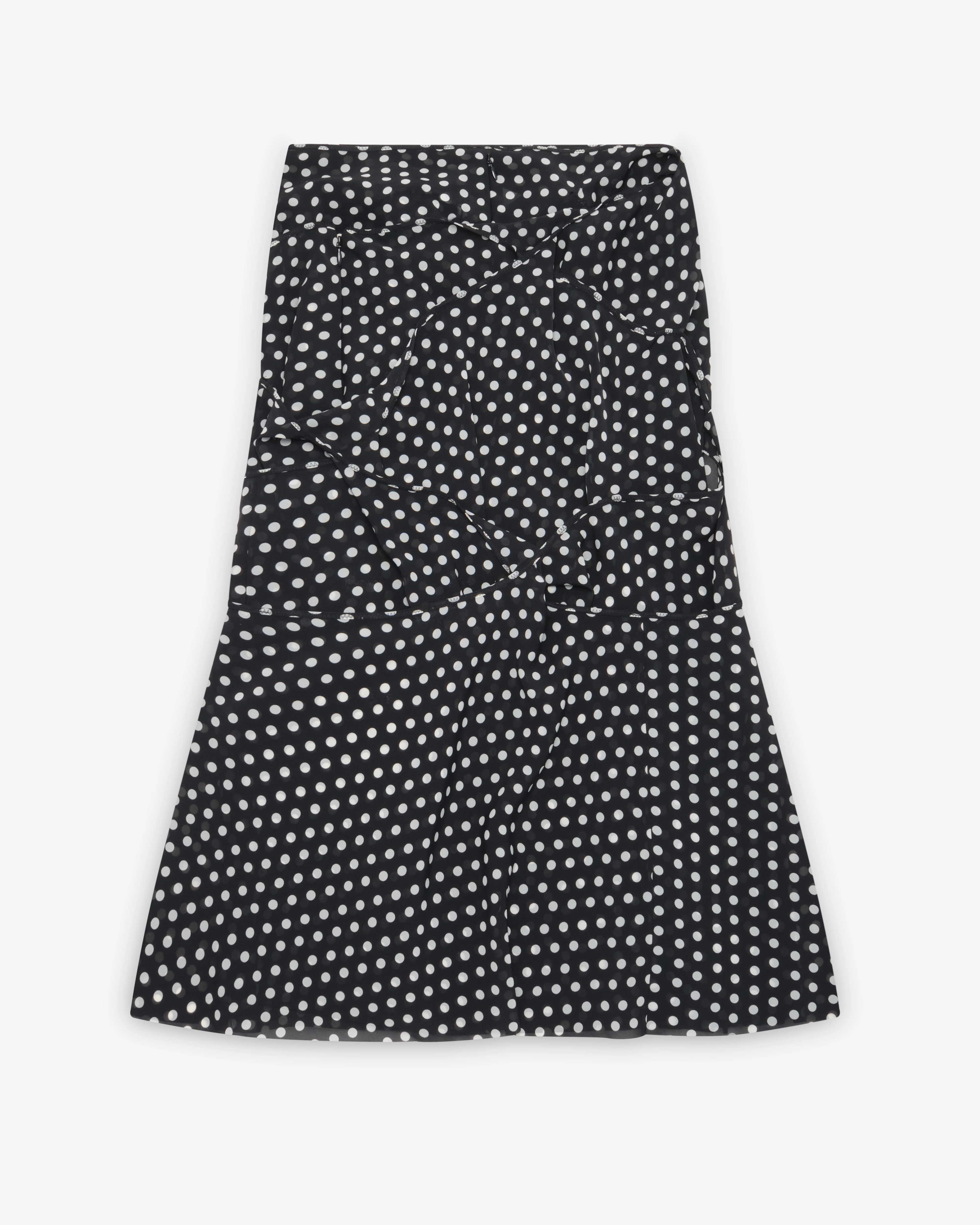 Junya Watanabe - Women's Polka-Dot Skirt - (Black/White)