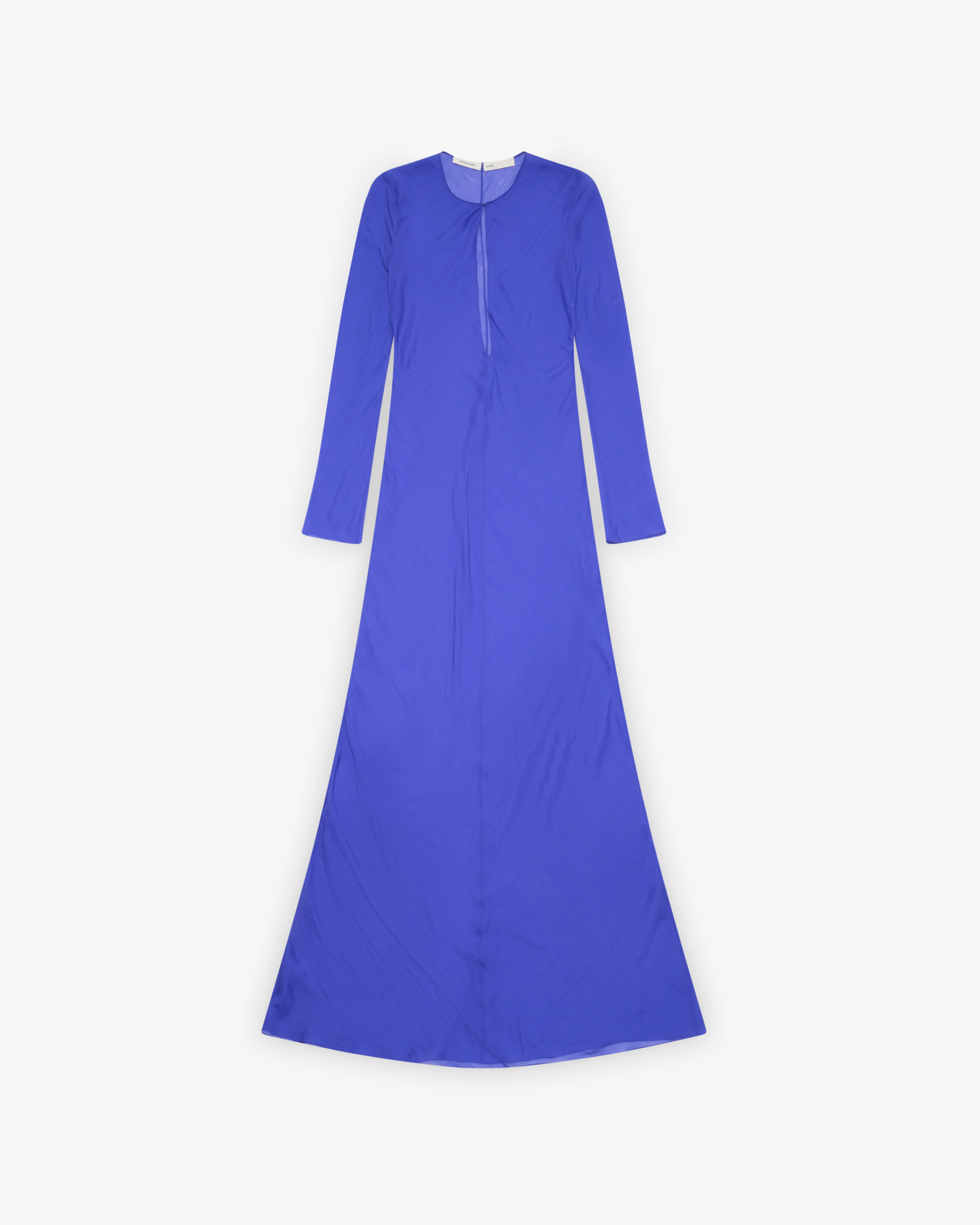 Colleen Allen - Women's Chiffon Keyhole Dress - (Violet)