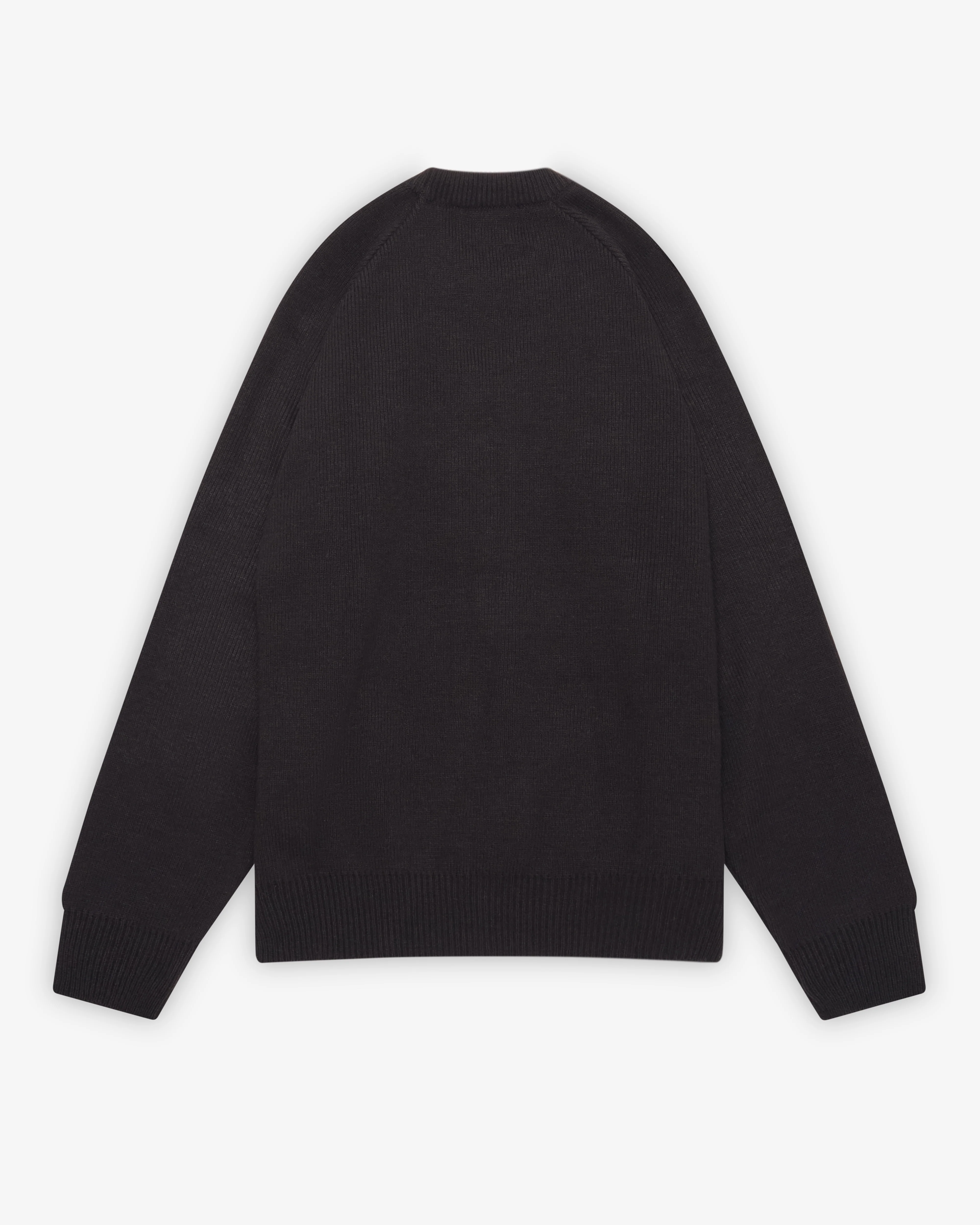 CDG - Rib Stitch School Pullover - (Black)
