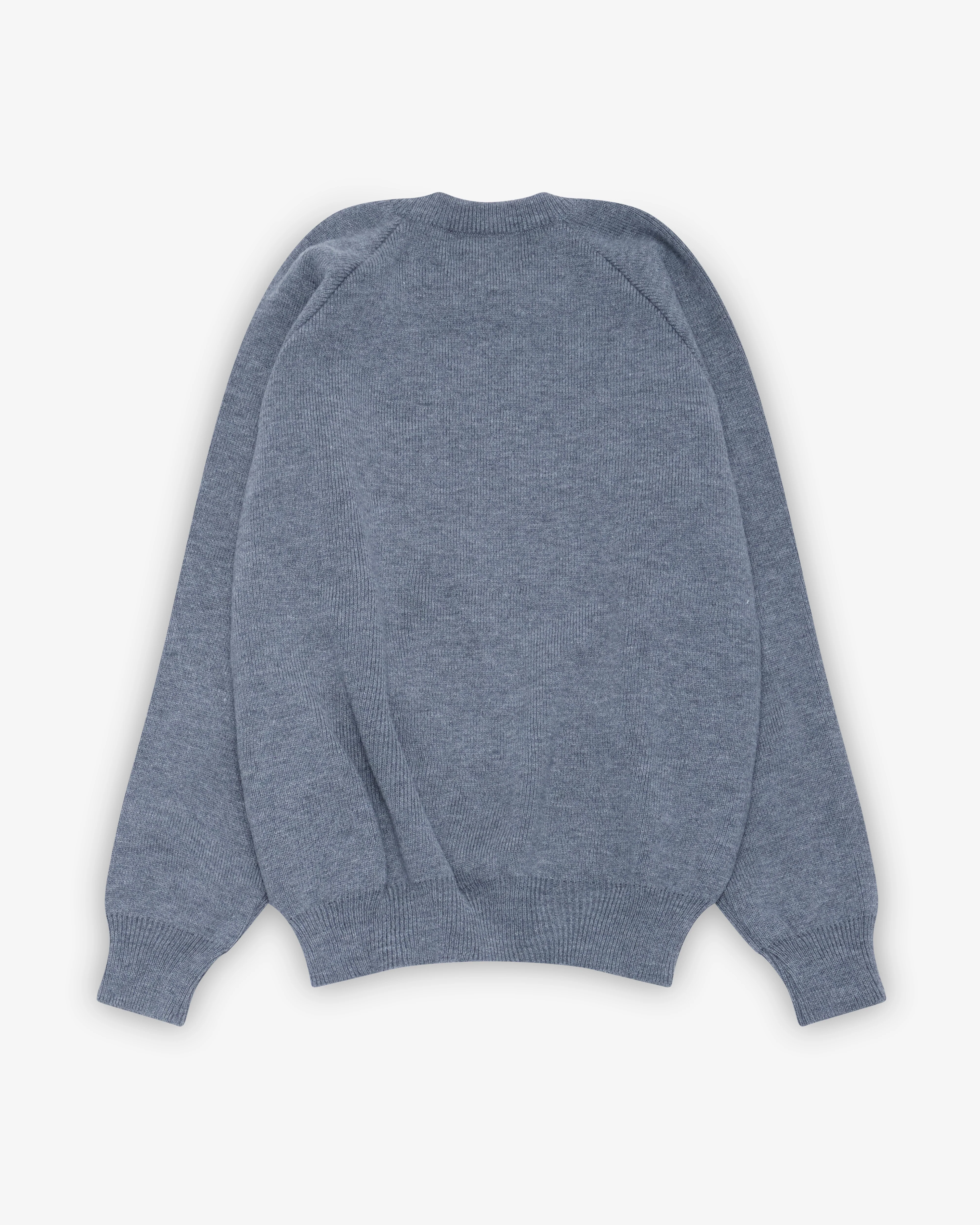 CDG - Rib Stitch School Pullover - (Grey)