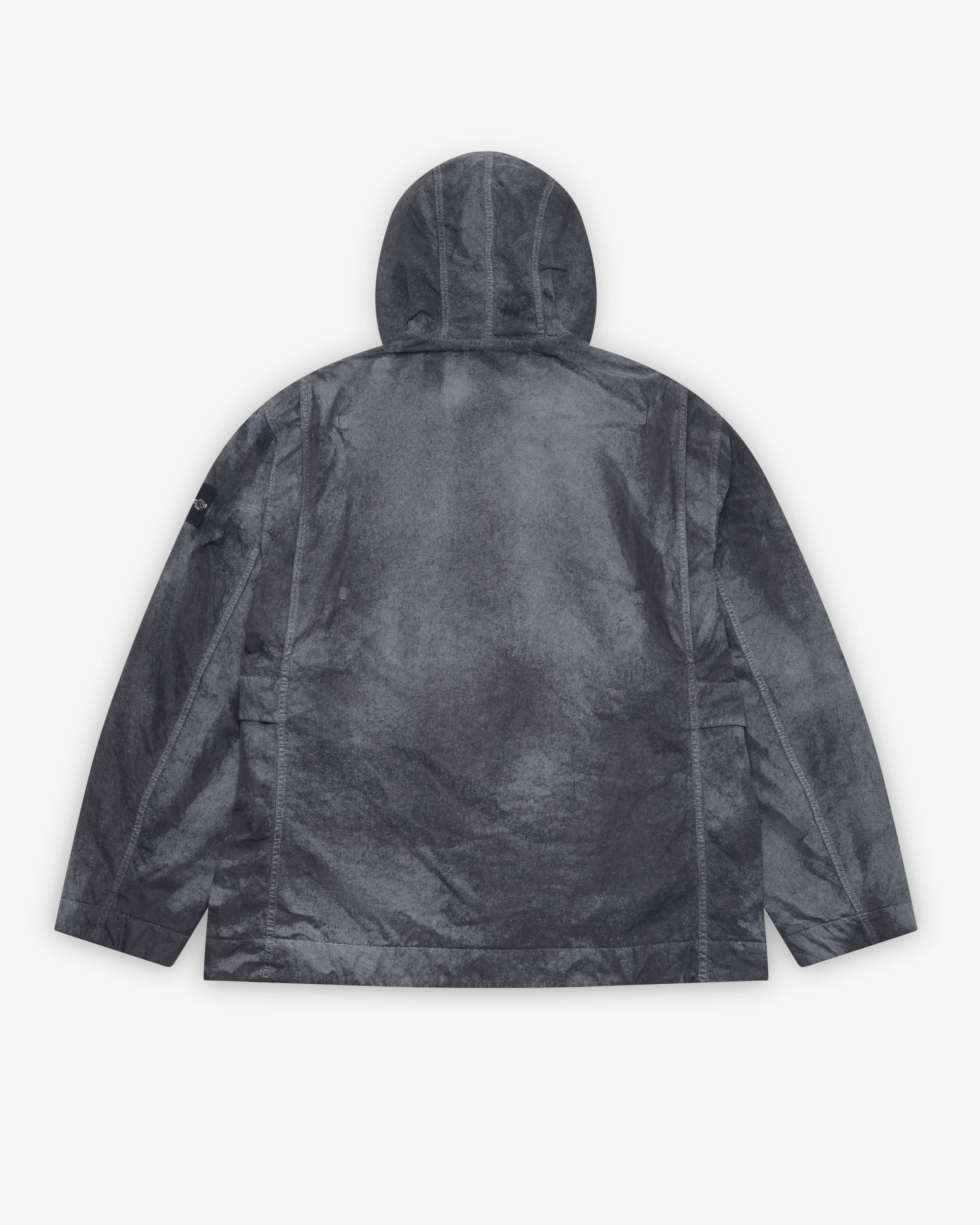 Stone Island - Men's Dense Nylon T-C Hand Sprayed Reflective Jacket - (Black)