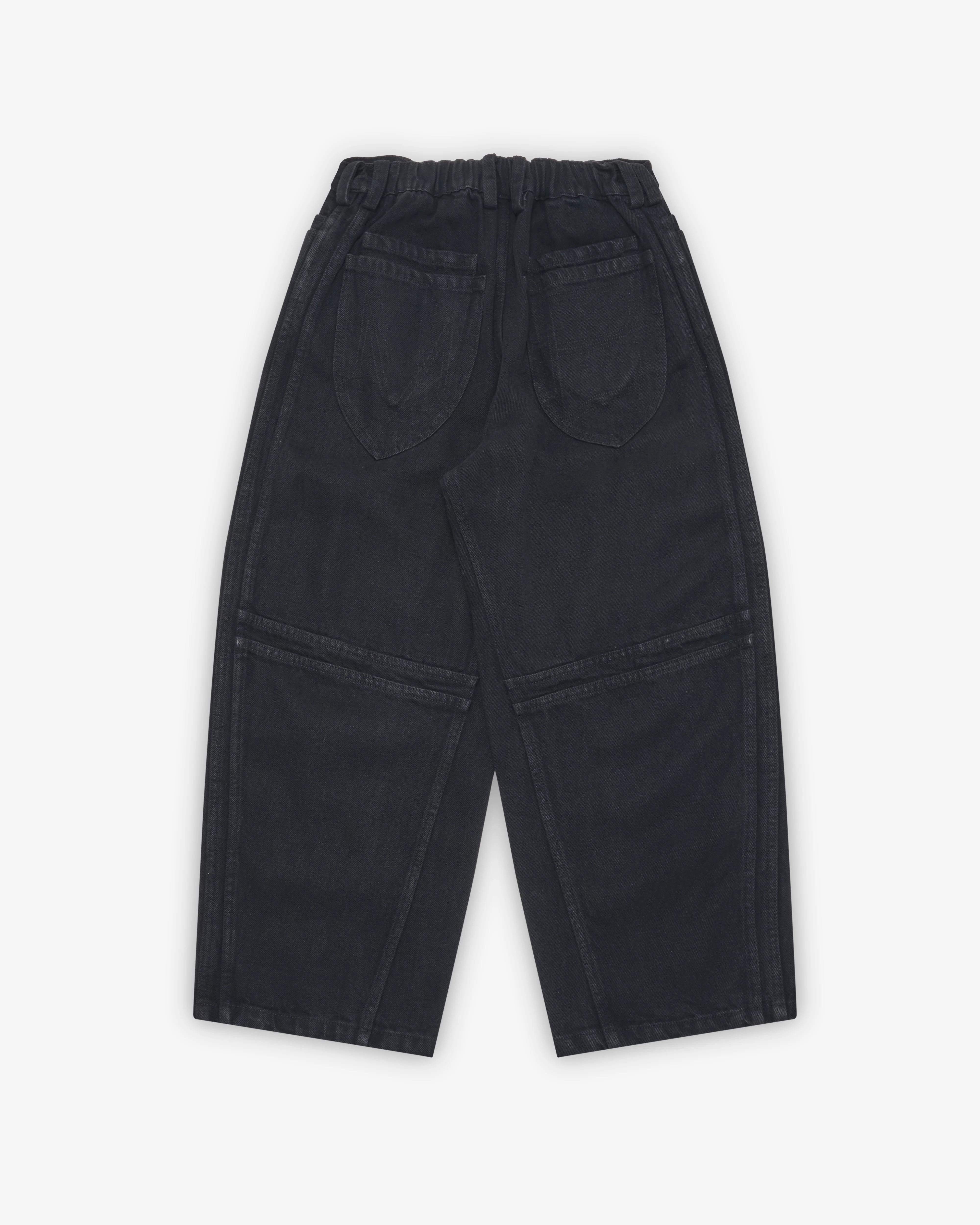 Melitta Baumeister - Women's Doubled Cropped Denim Pants - (Black)
