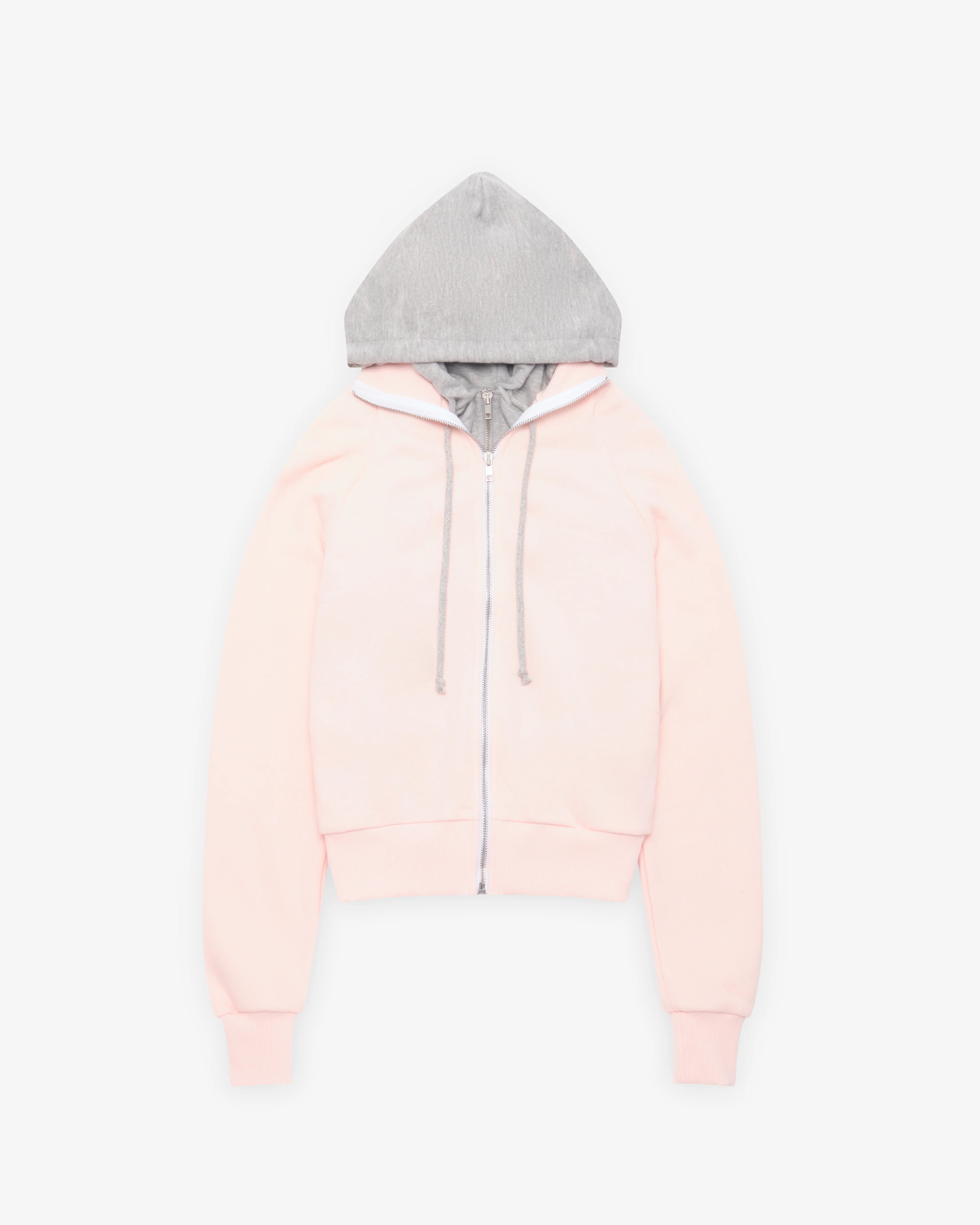 August Barron - Women's Double Hoodie - (Pink/Grey)