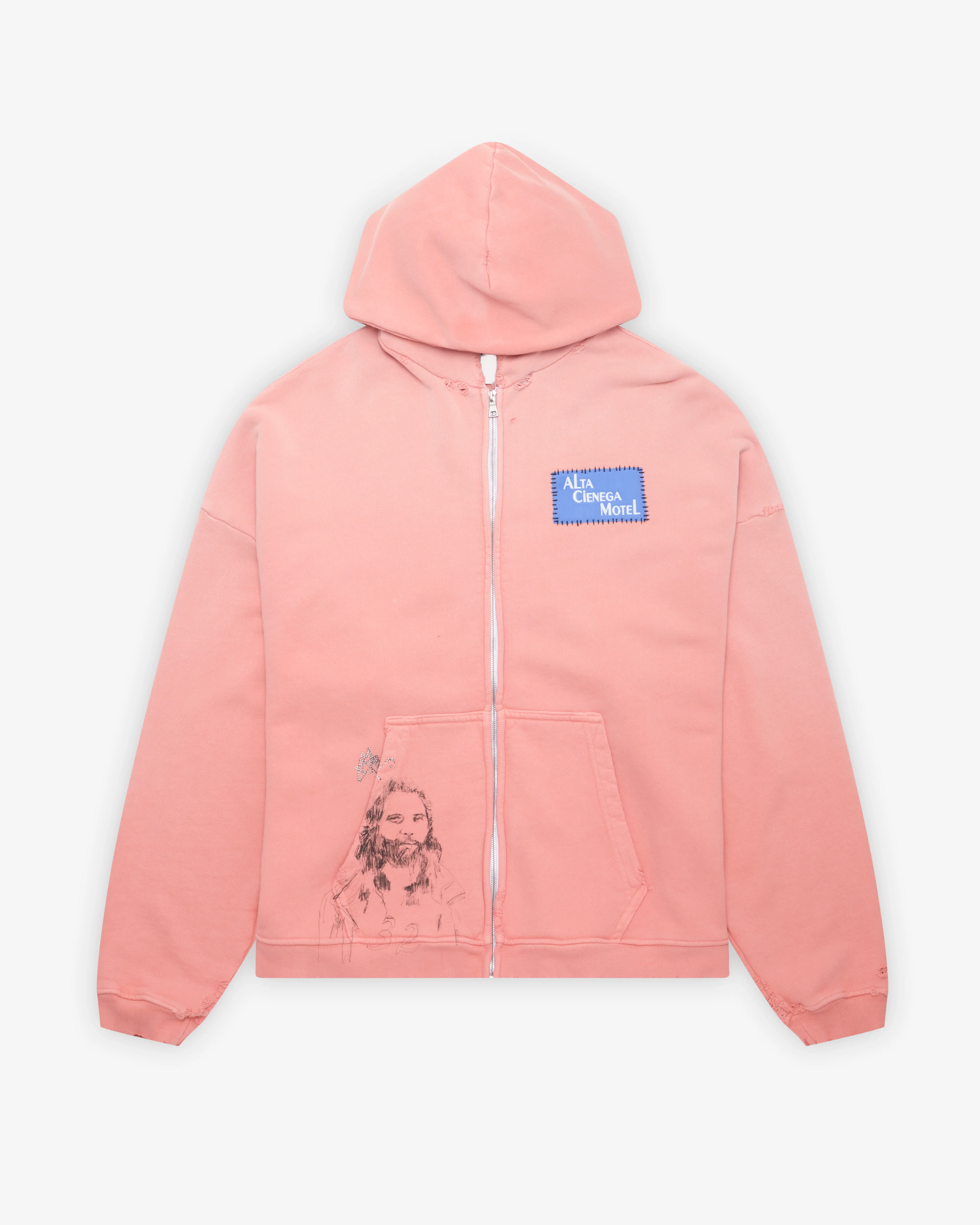 Paly - Alta Cienega Zip Hoodie - (Pink)