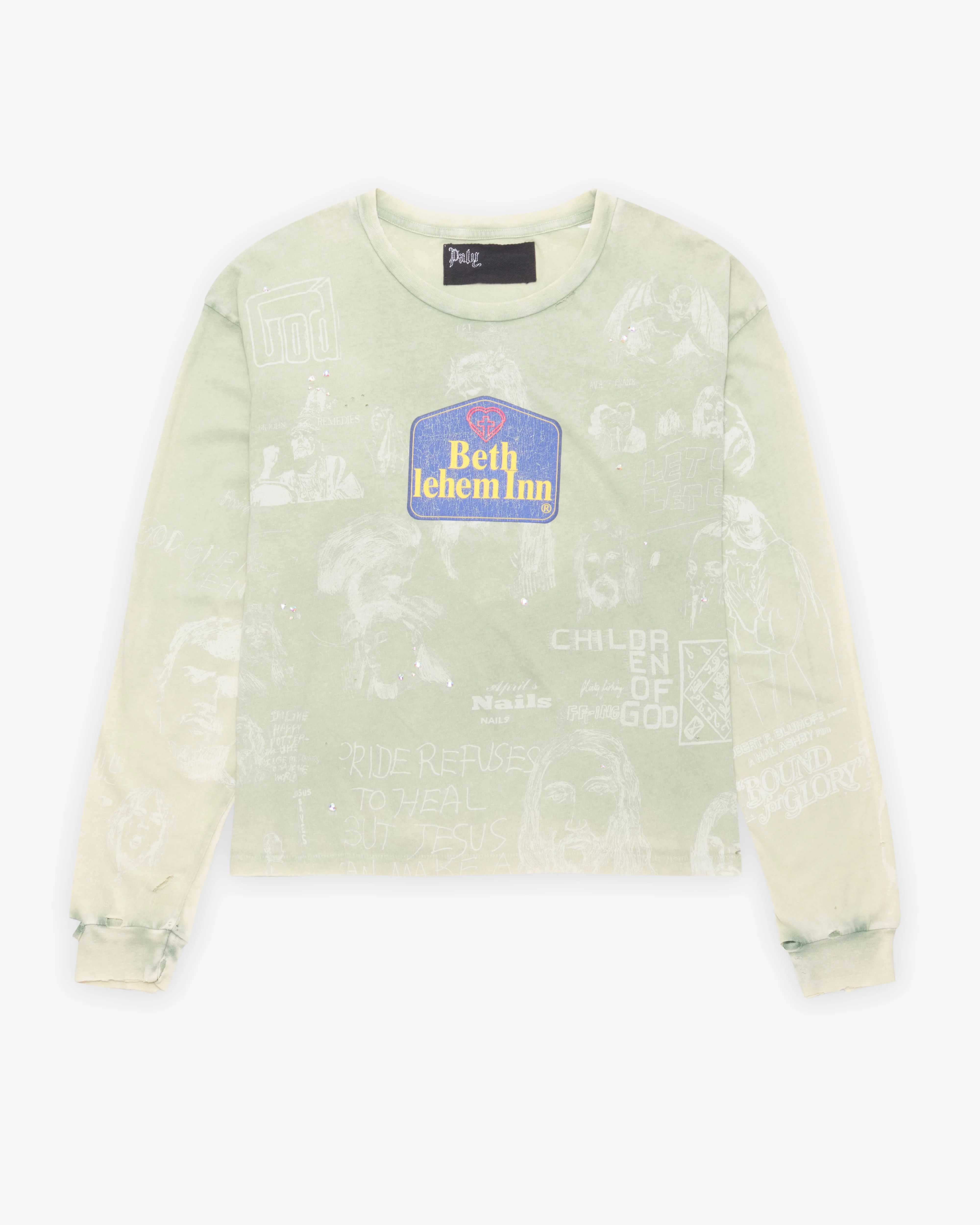 Paly - Men's Bethlehem L/S Tee - (Light Green)