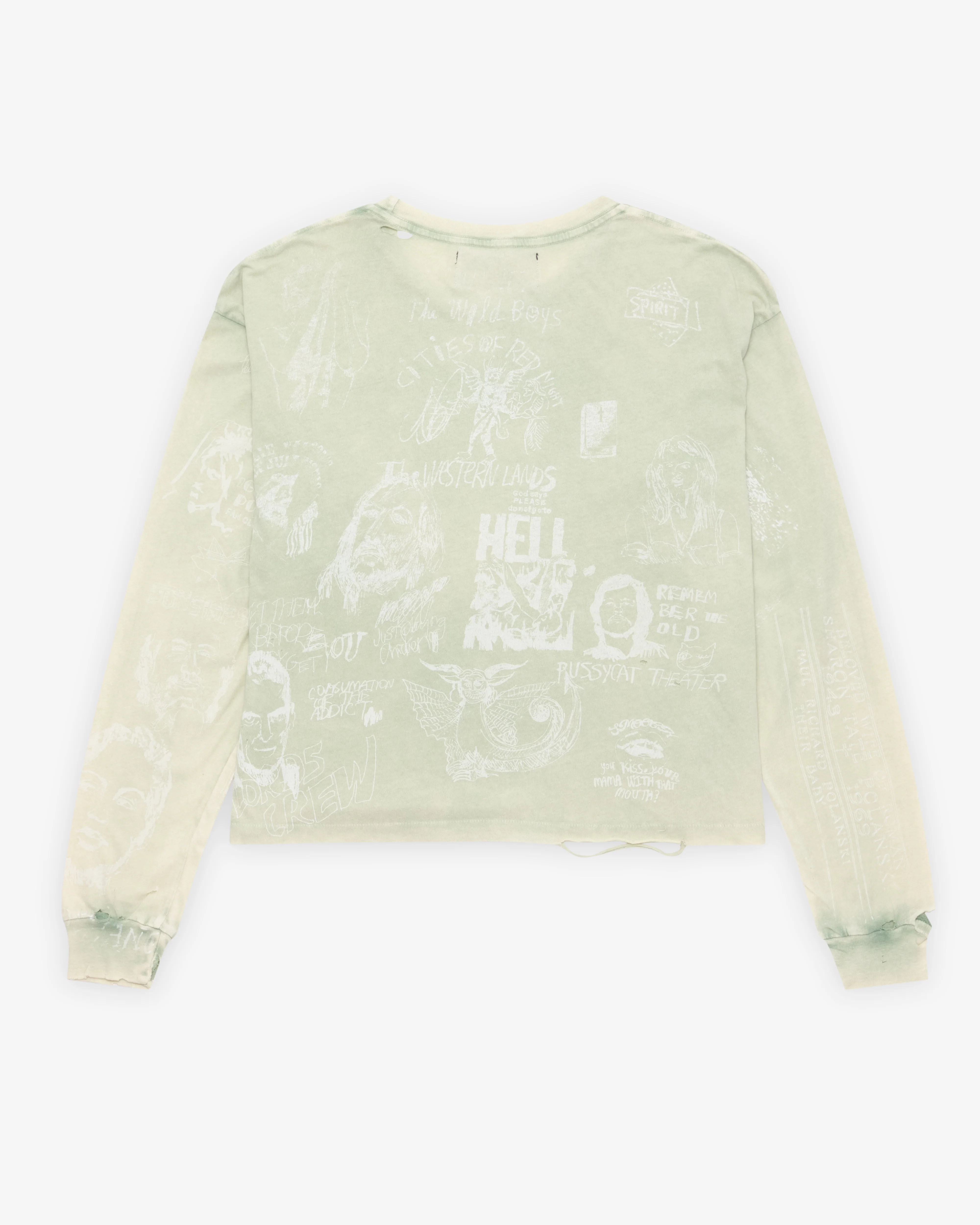 Paly - Men's Bethlehem L/S Tee - (Light Green)