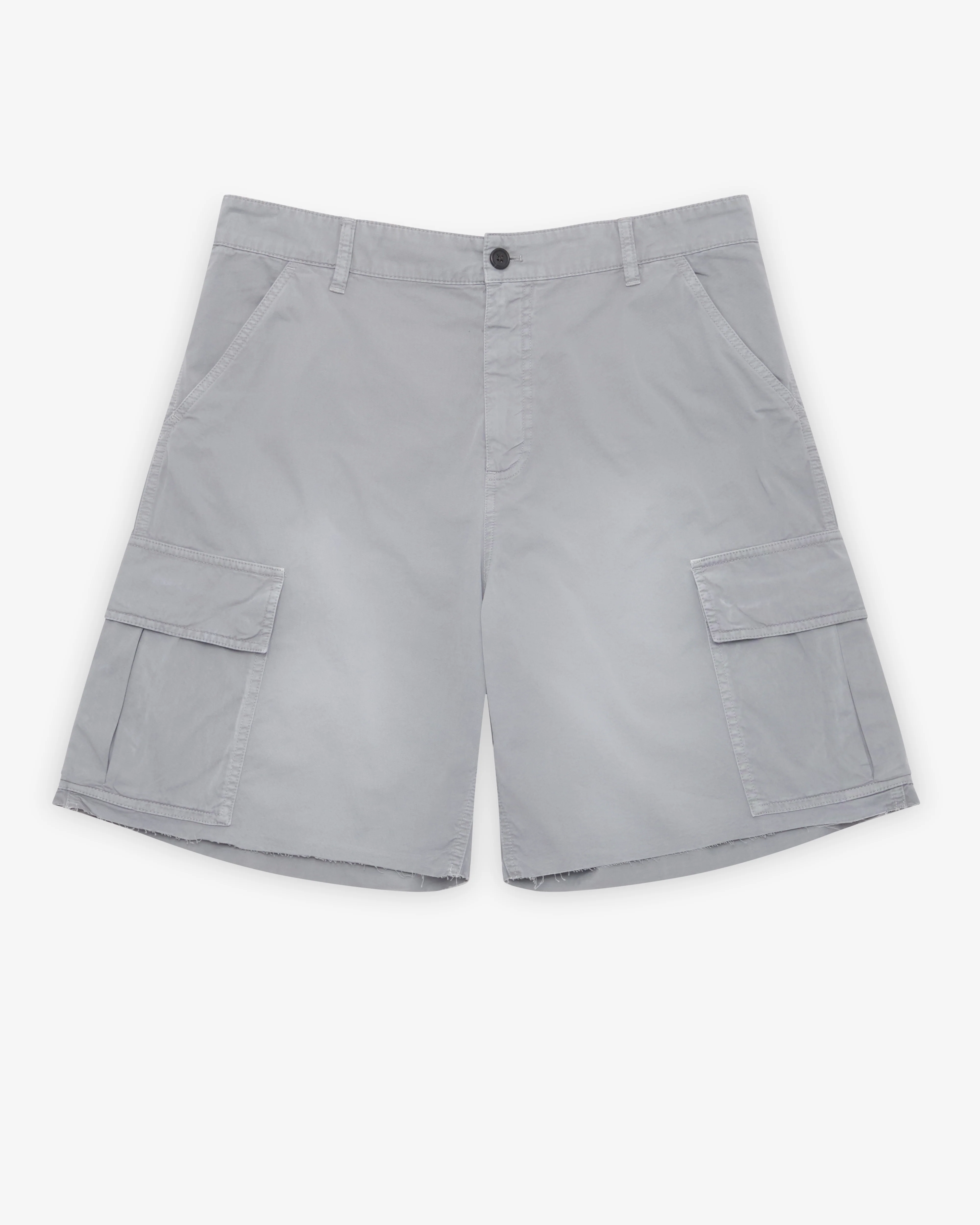 Miu Miu - Women's Old Twill Bermudas - (Steel Gray)