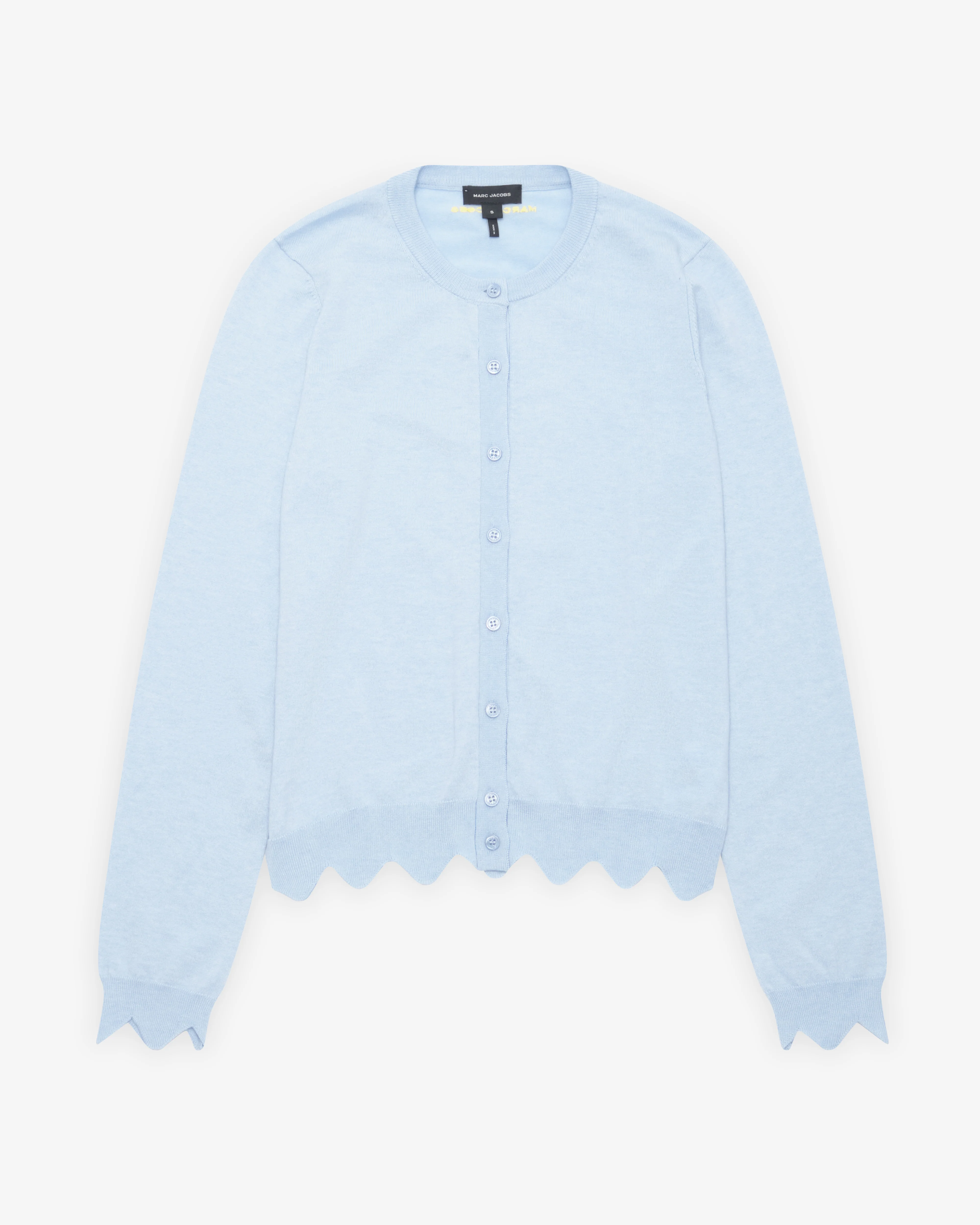 Marc Jacobs - Women's Scallop Daisy Cardigan - (Blue Mist)