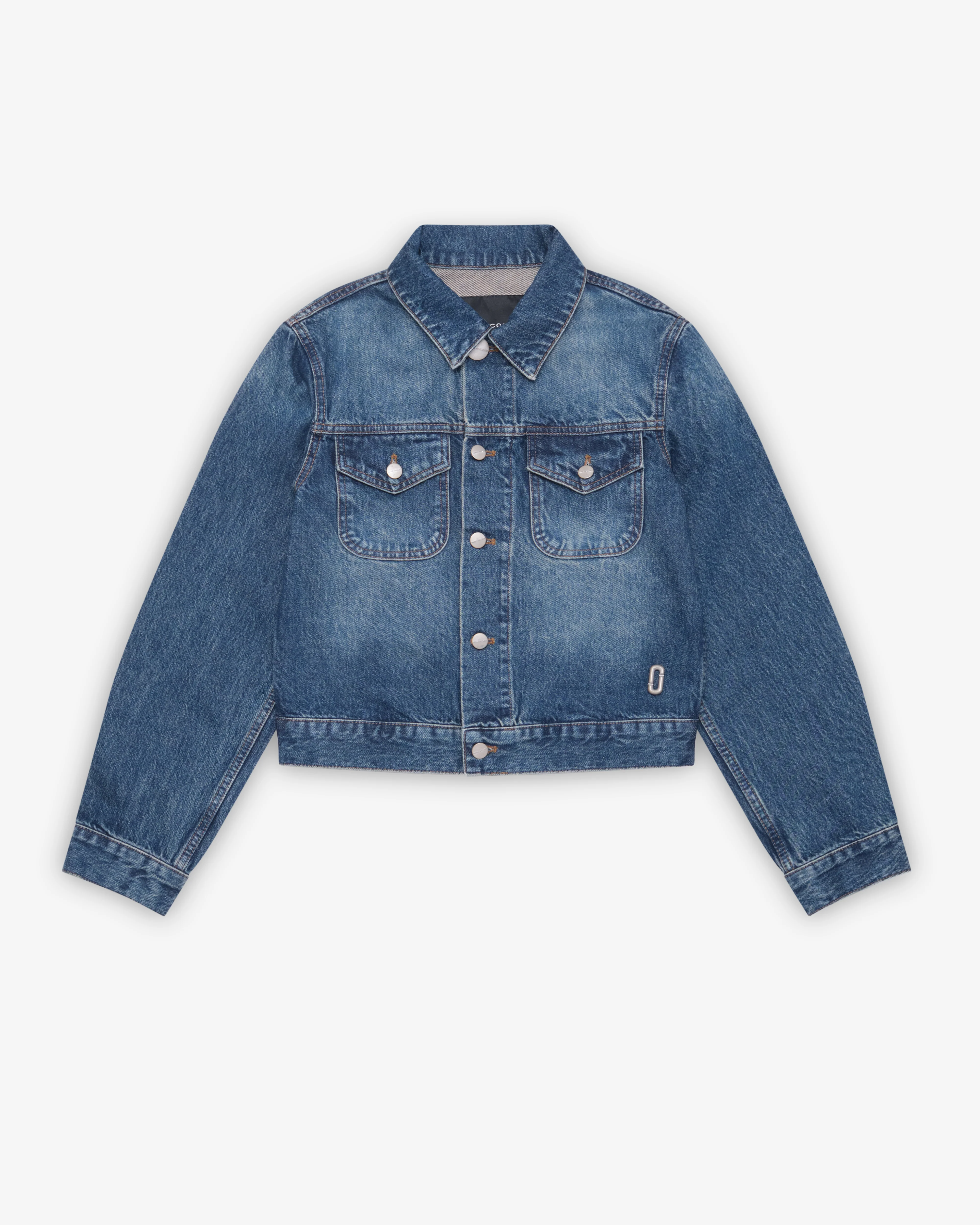 Marc Jacobs - Women's Shrunken Denim Jacket - (Indigo)