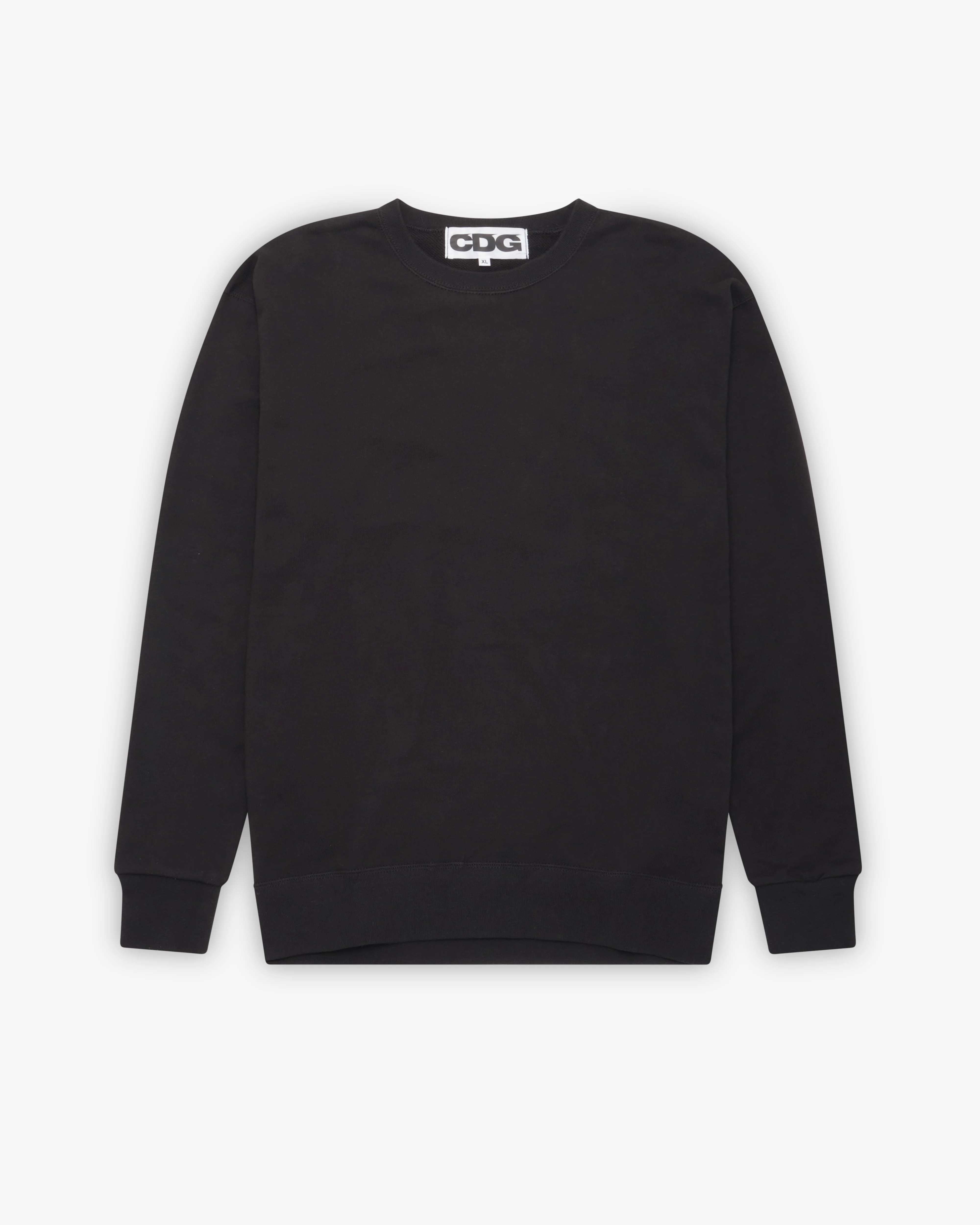 CDG - Logo Crew Neck Sweatshirt - (Black)