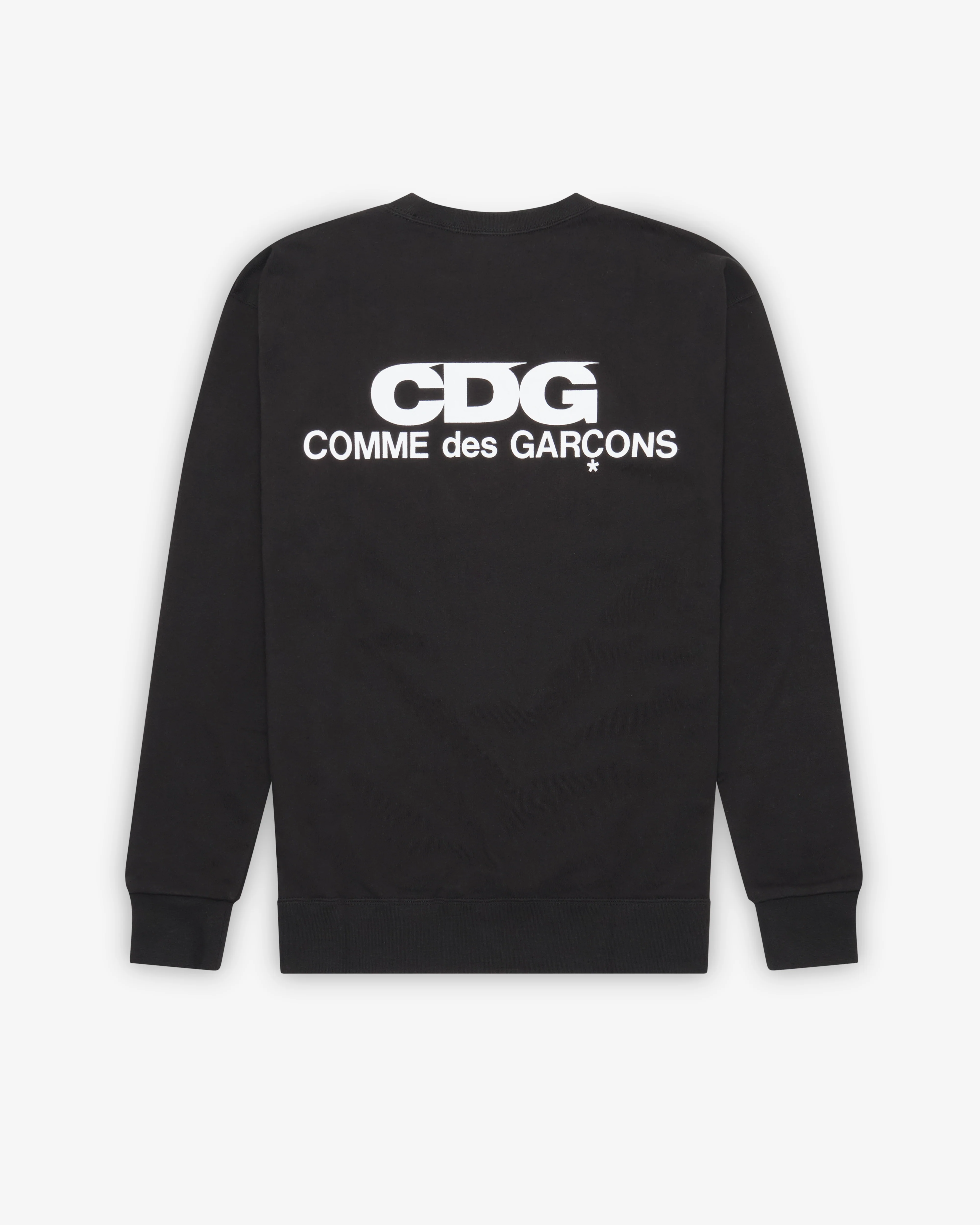 CDG - Logo Crew Neck Sweatshirt - (Black)