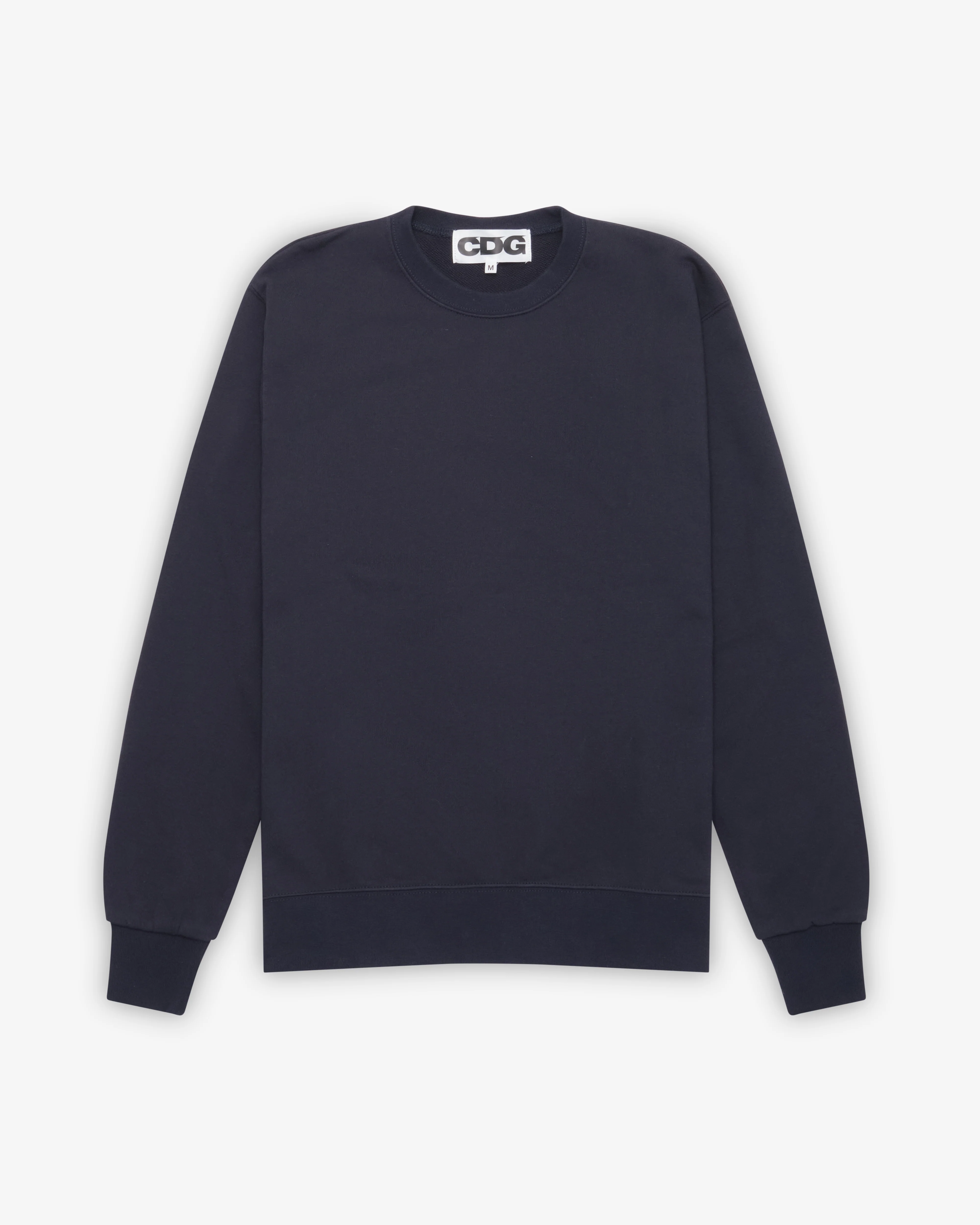 CDG - Logo Crew Neck Sweatshirt - (Navy)