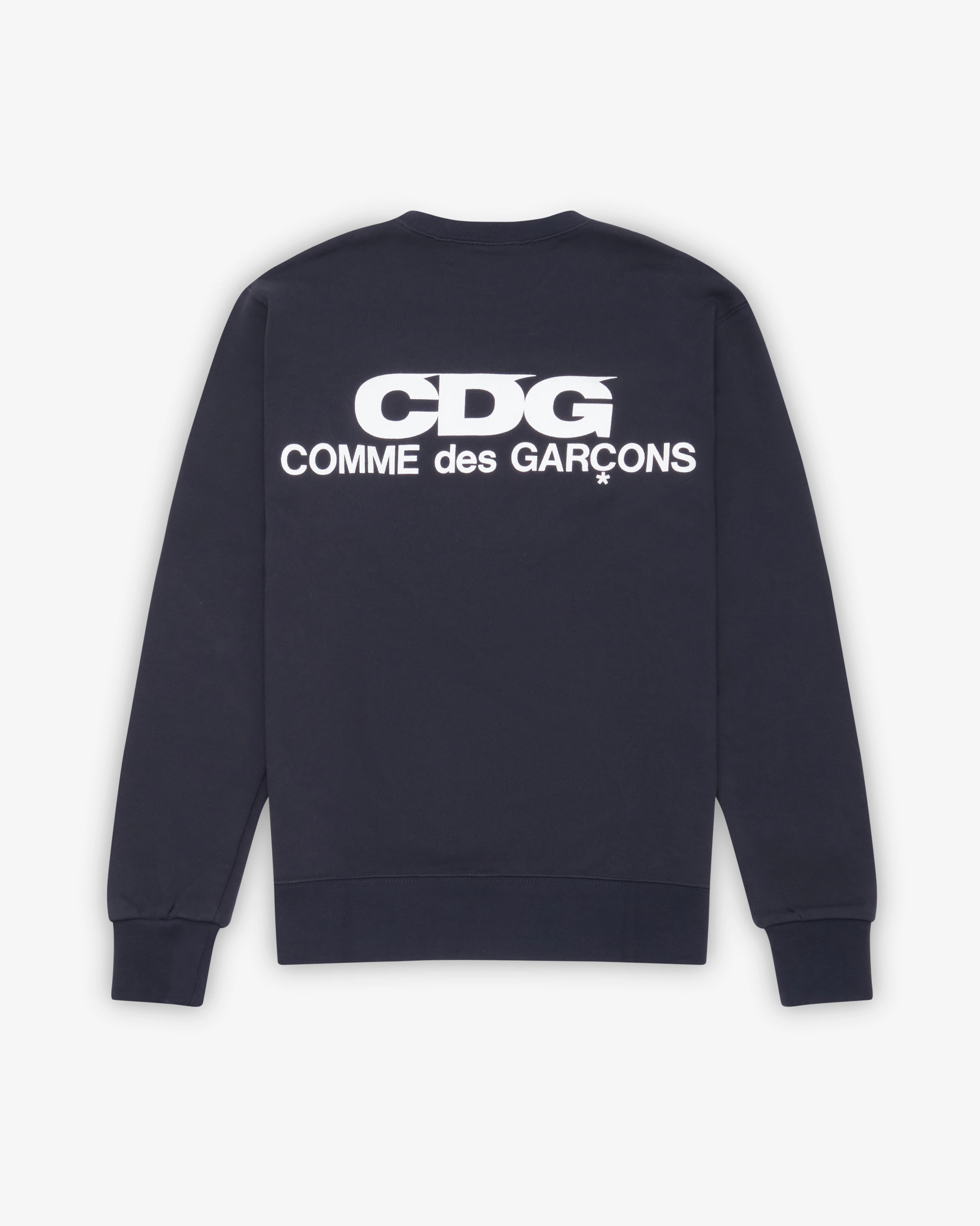 CDG - Logo Crew Neck Sweatshirt - (Navy)