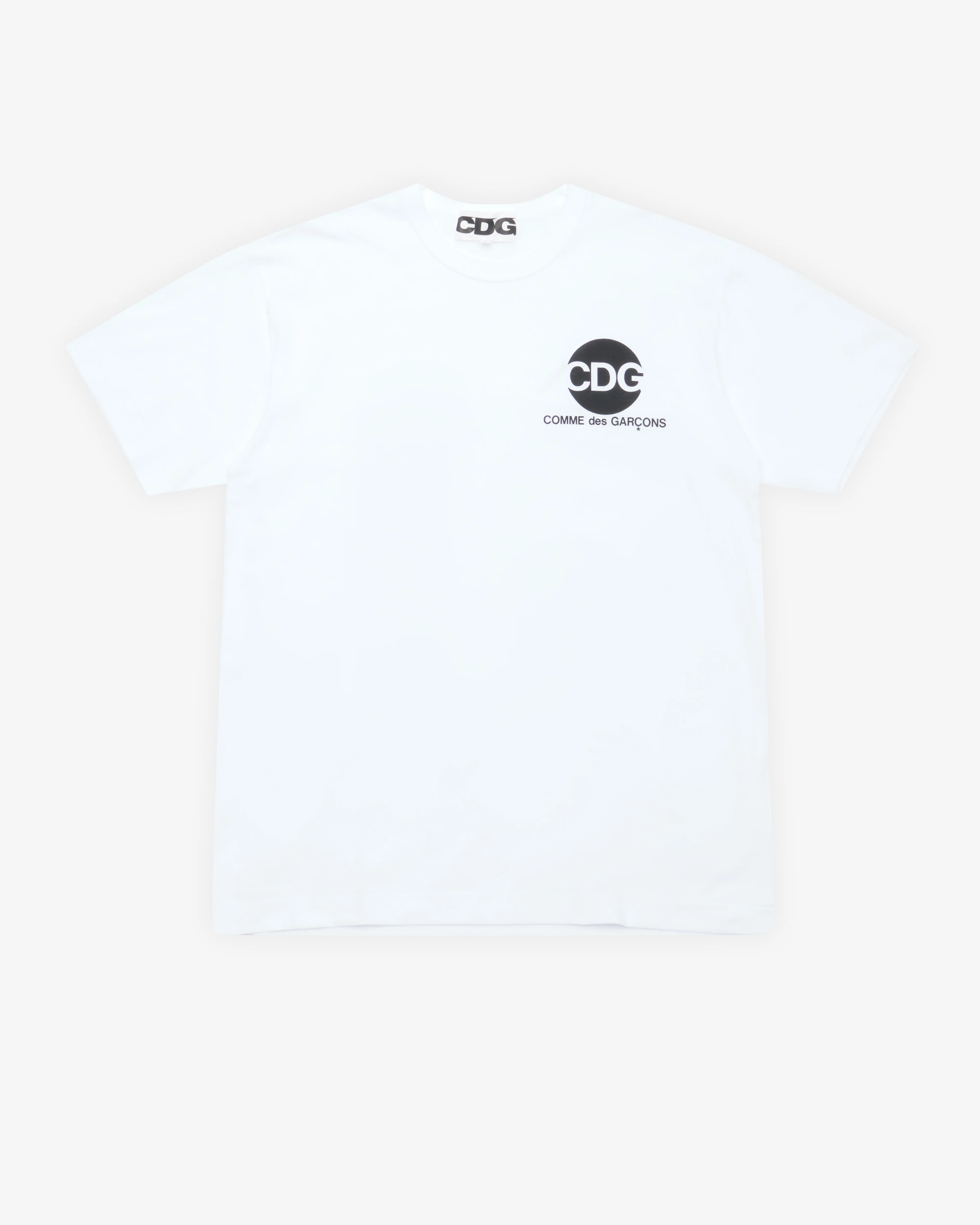 CDG - Circular Logo T-Shirt - (White)