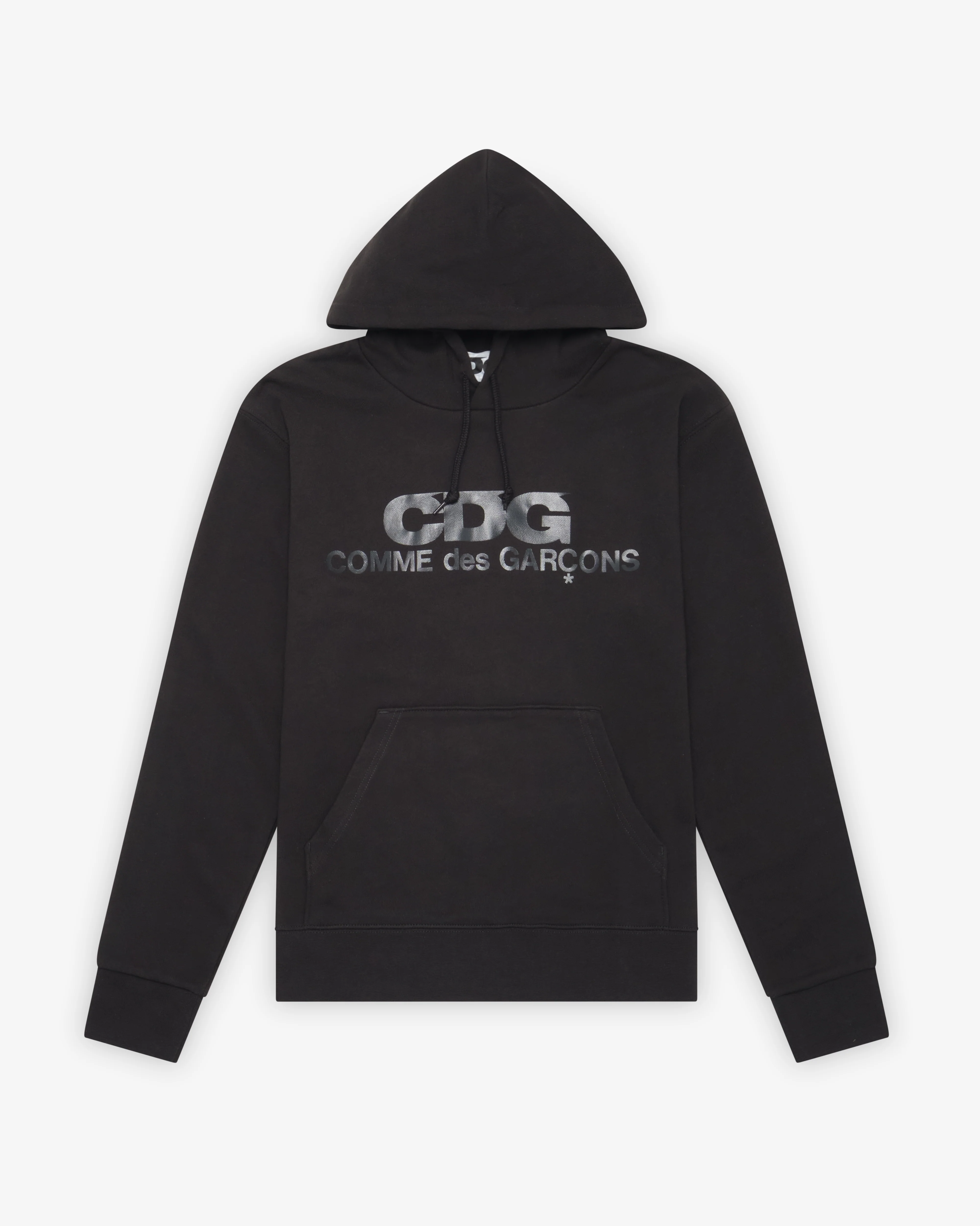 CDG - Monochrome Logo Hoodie - (Black)