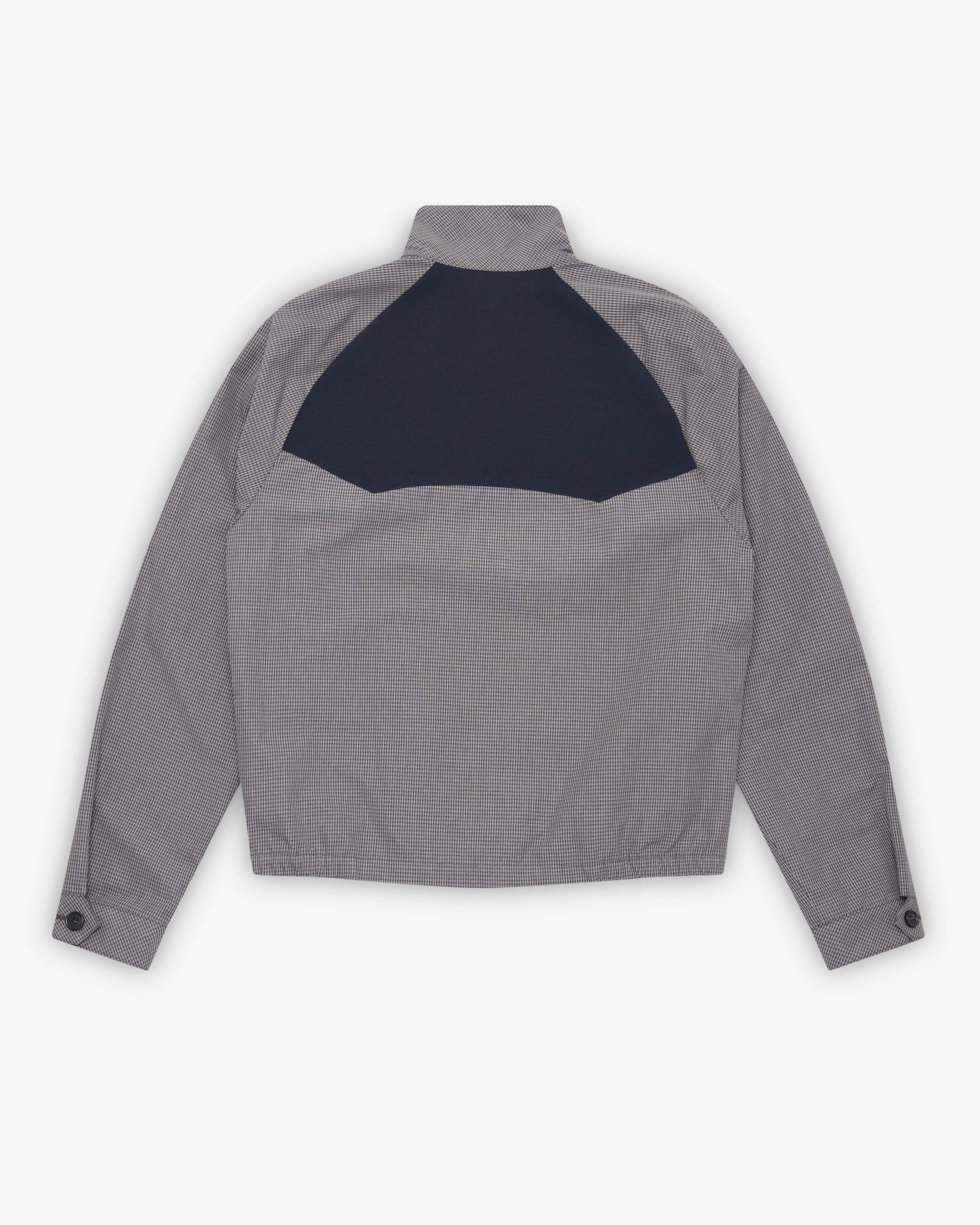 Miu Miu - Men's Gingham Check Blouson Jacket - (Grey)
