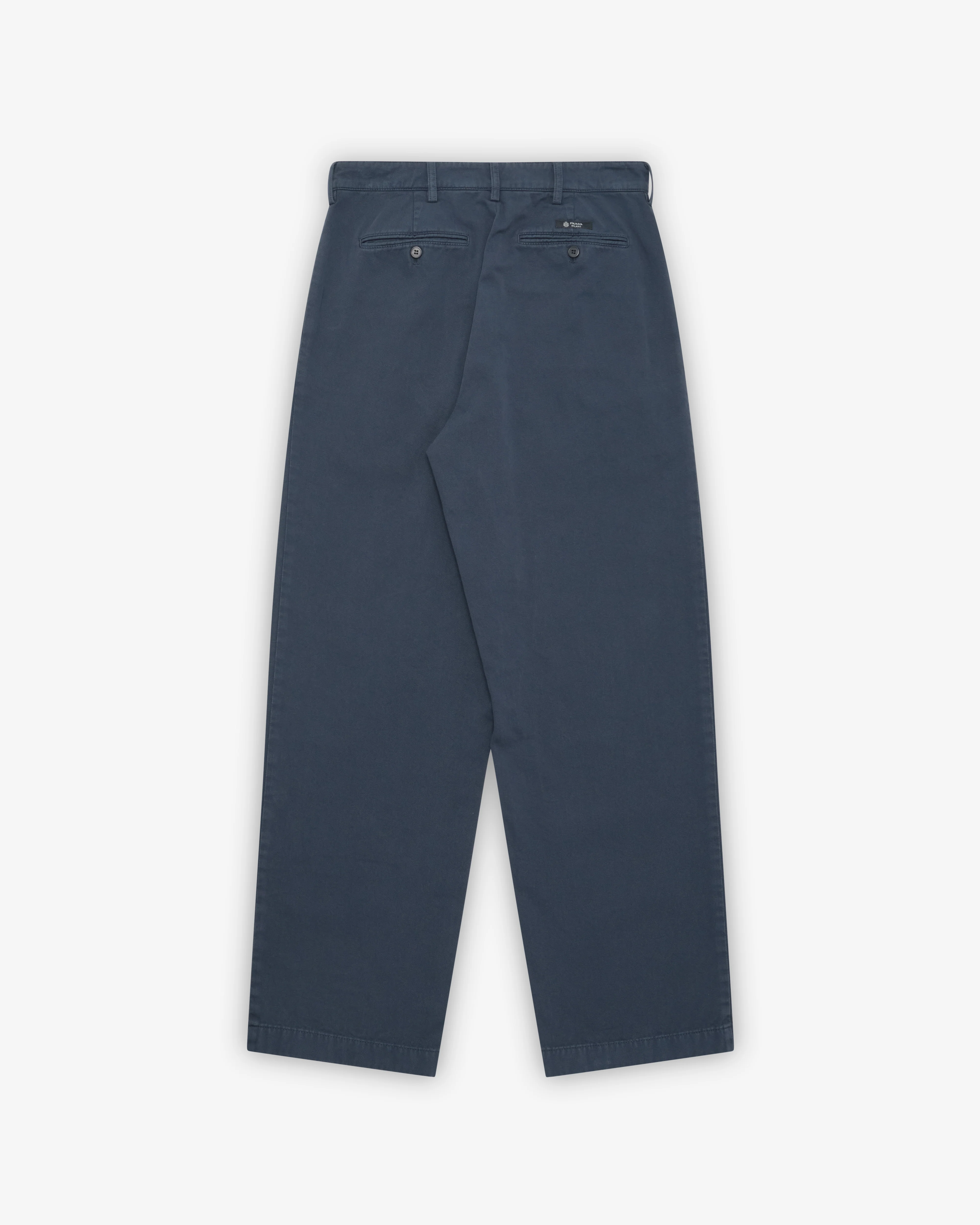 Prada - Men's Wide-Leg Cotton Pants - (Navy)