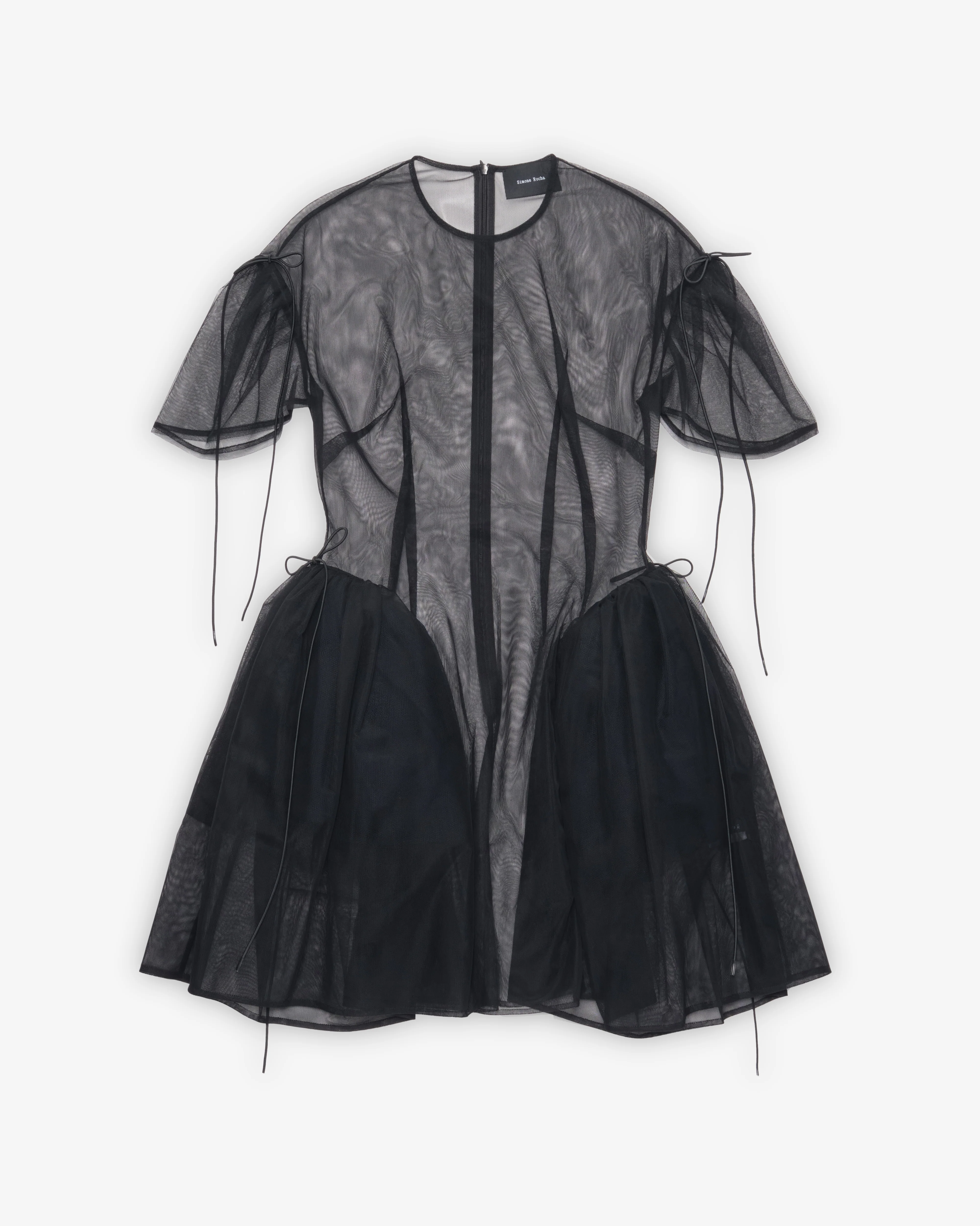 Simone Rocha - Women's Mini Puff Sleeve Dress - (Black)