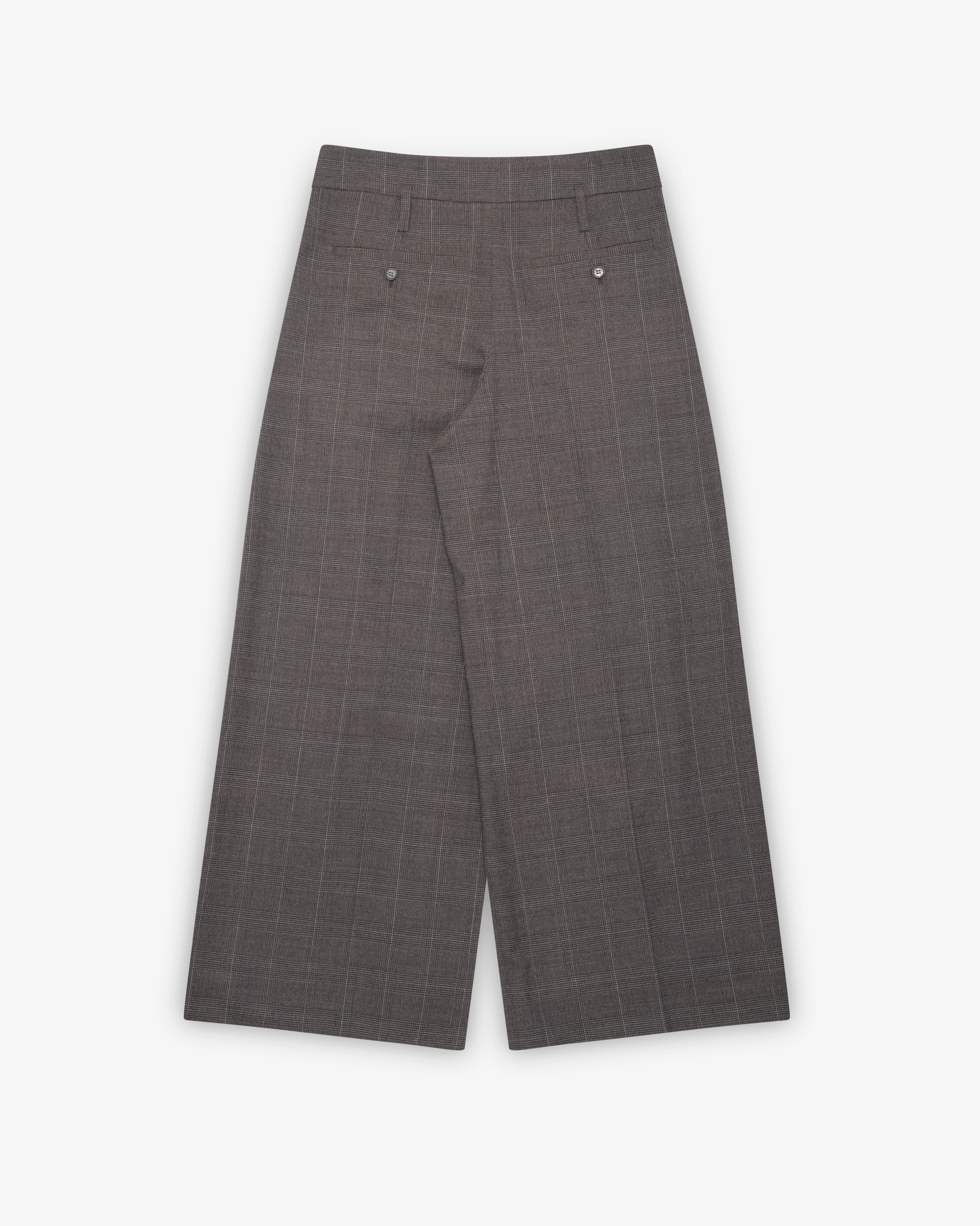 Simone Rocha - Men's Peeling Waist Wide Leg Trousers - (Peat)