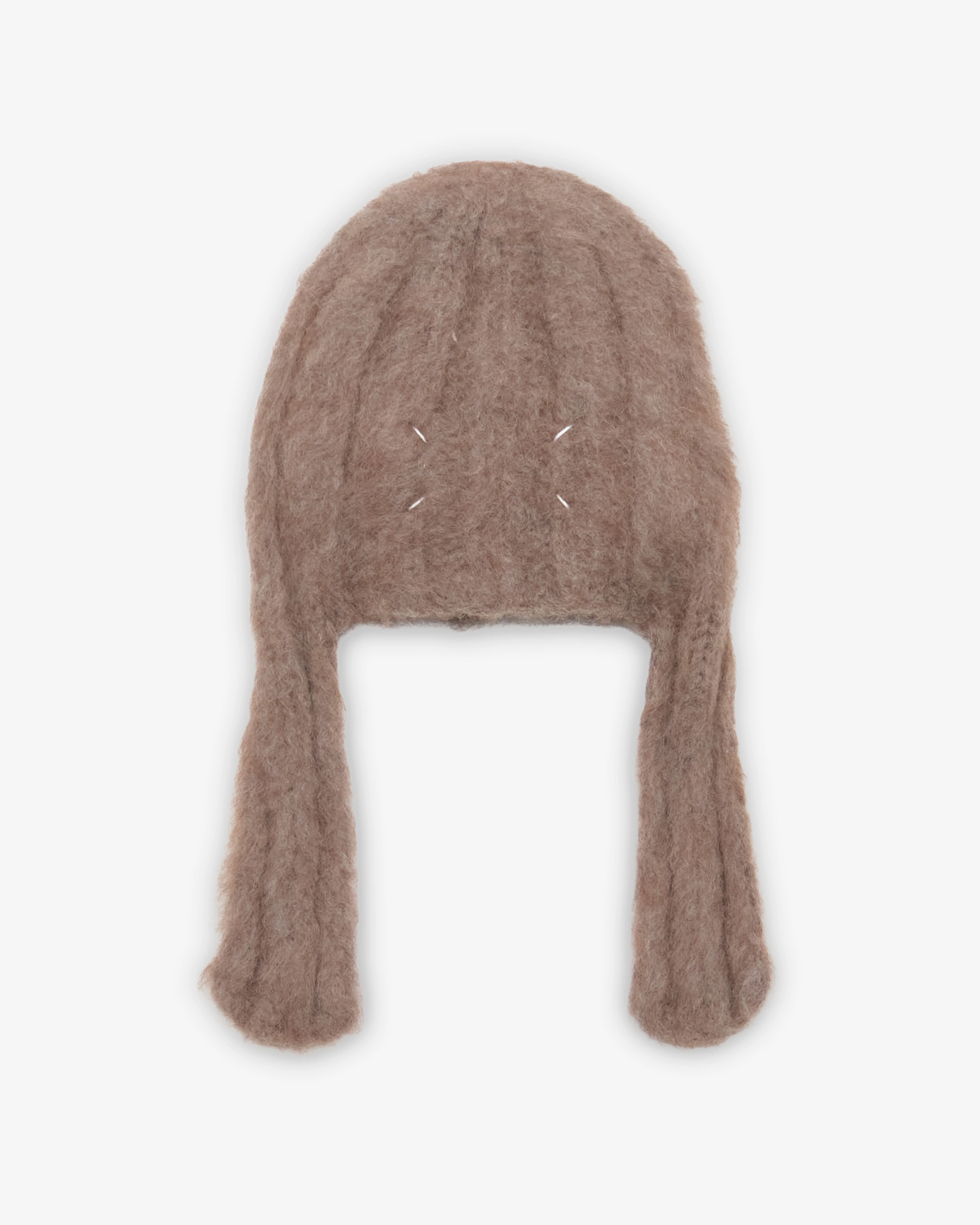 Maison Margiela - Men's Alpaca Wool Beanie - (Brown)