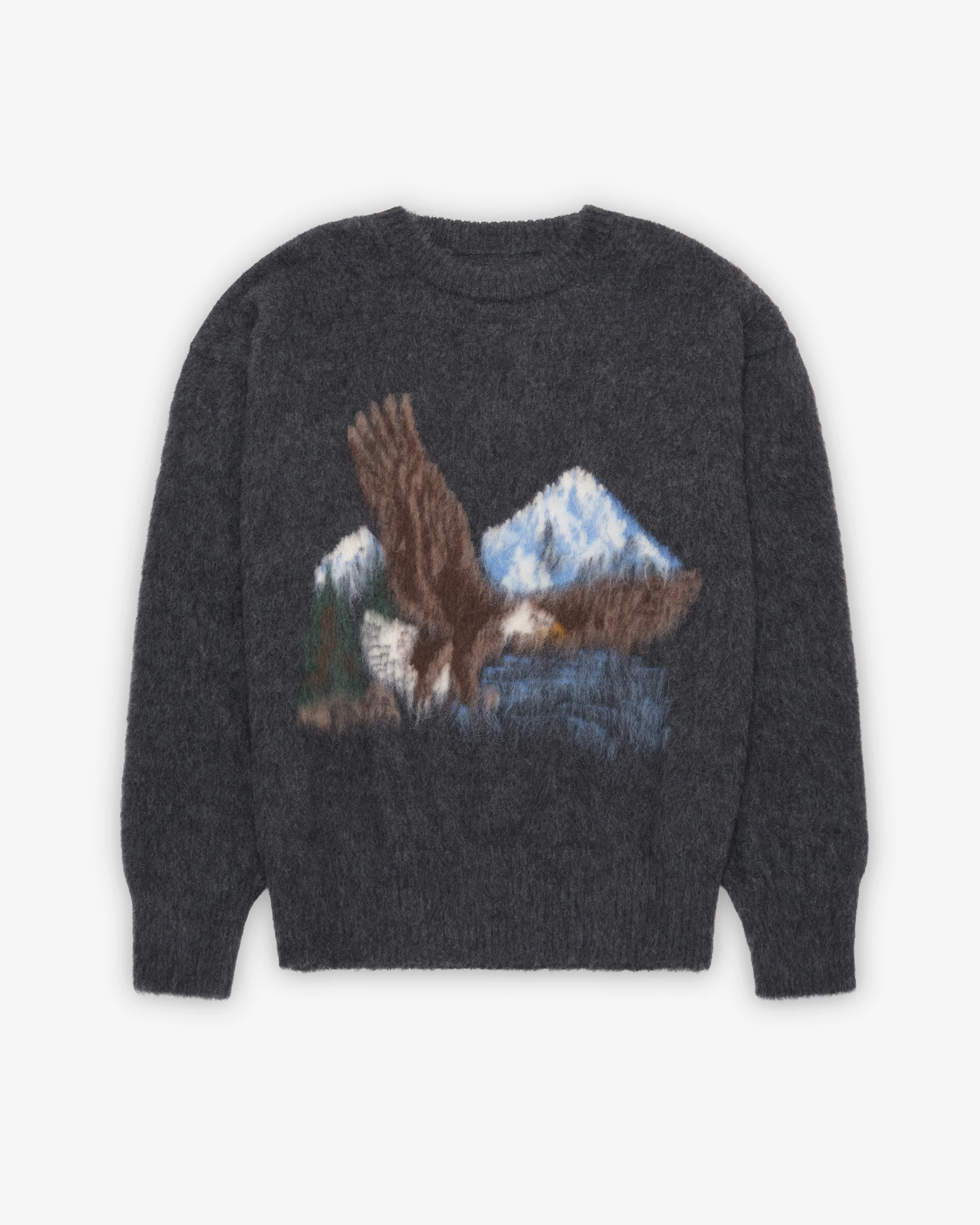 Maison Margiela - Men's Eagle Crewneck Sweater - (Charcoal)