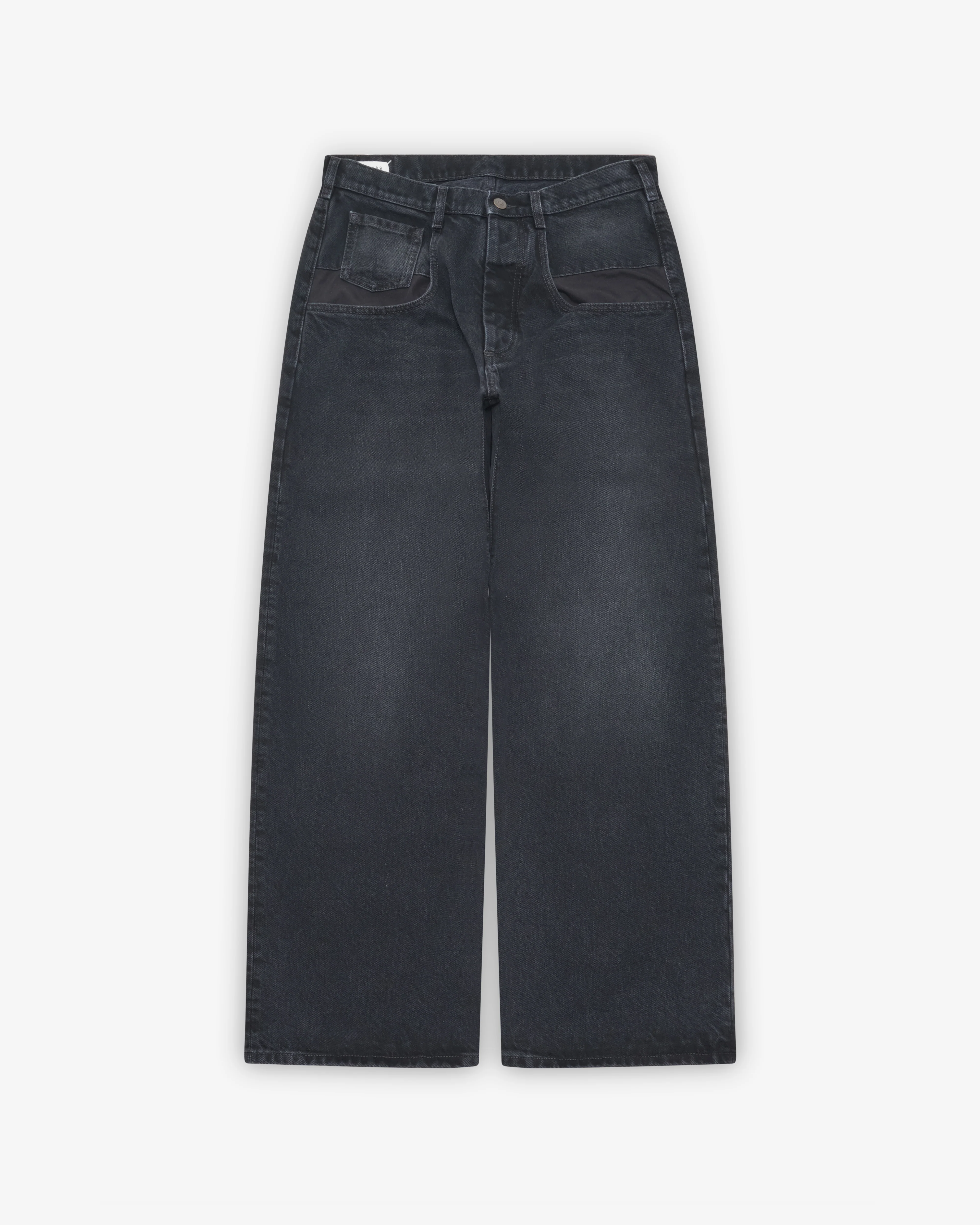 Maison Margiela - Men's Paneled Denim Jeans - (Black)