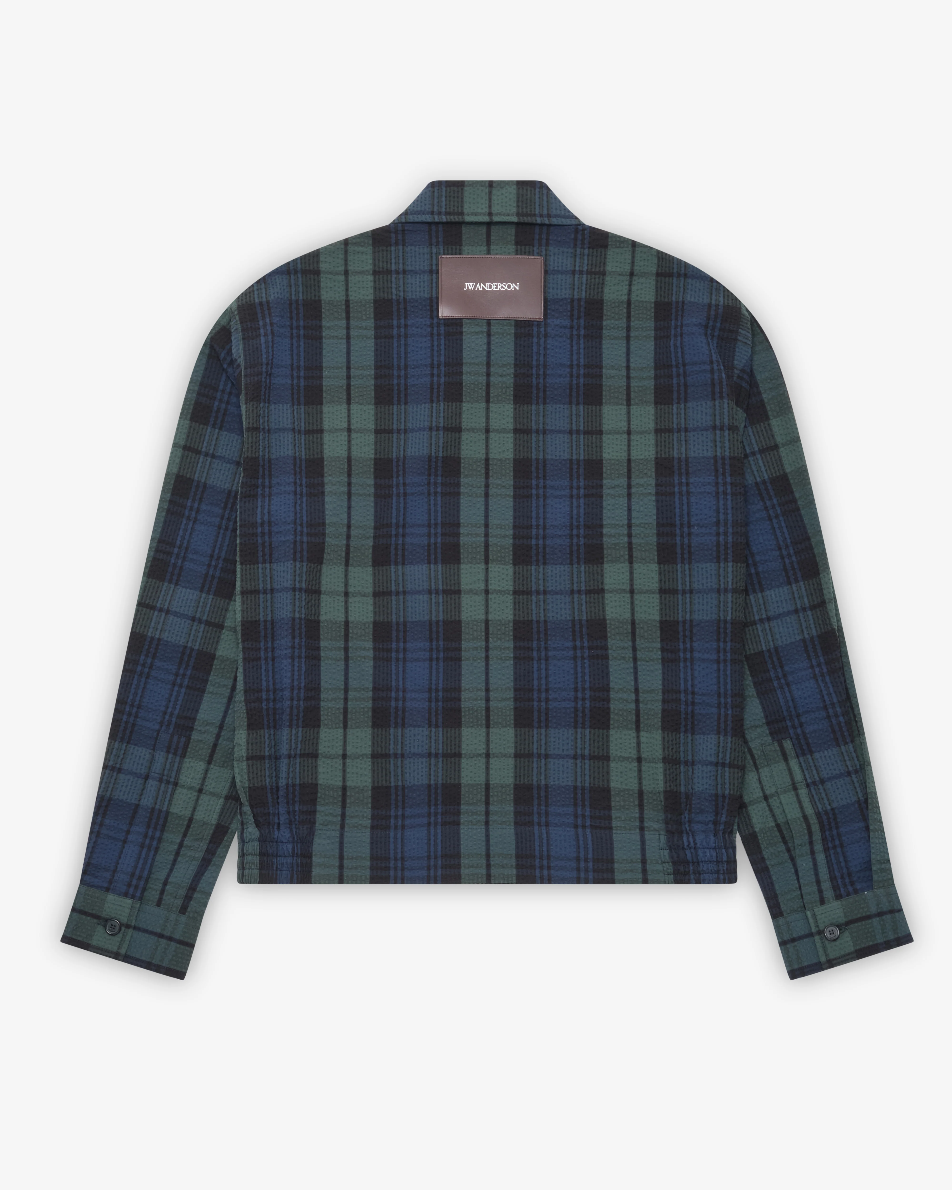 JW Anderson - Men's Front Zip Blouson - (Navy/Green)