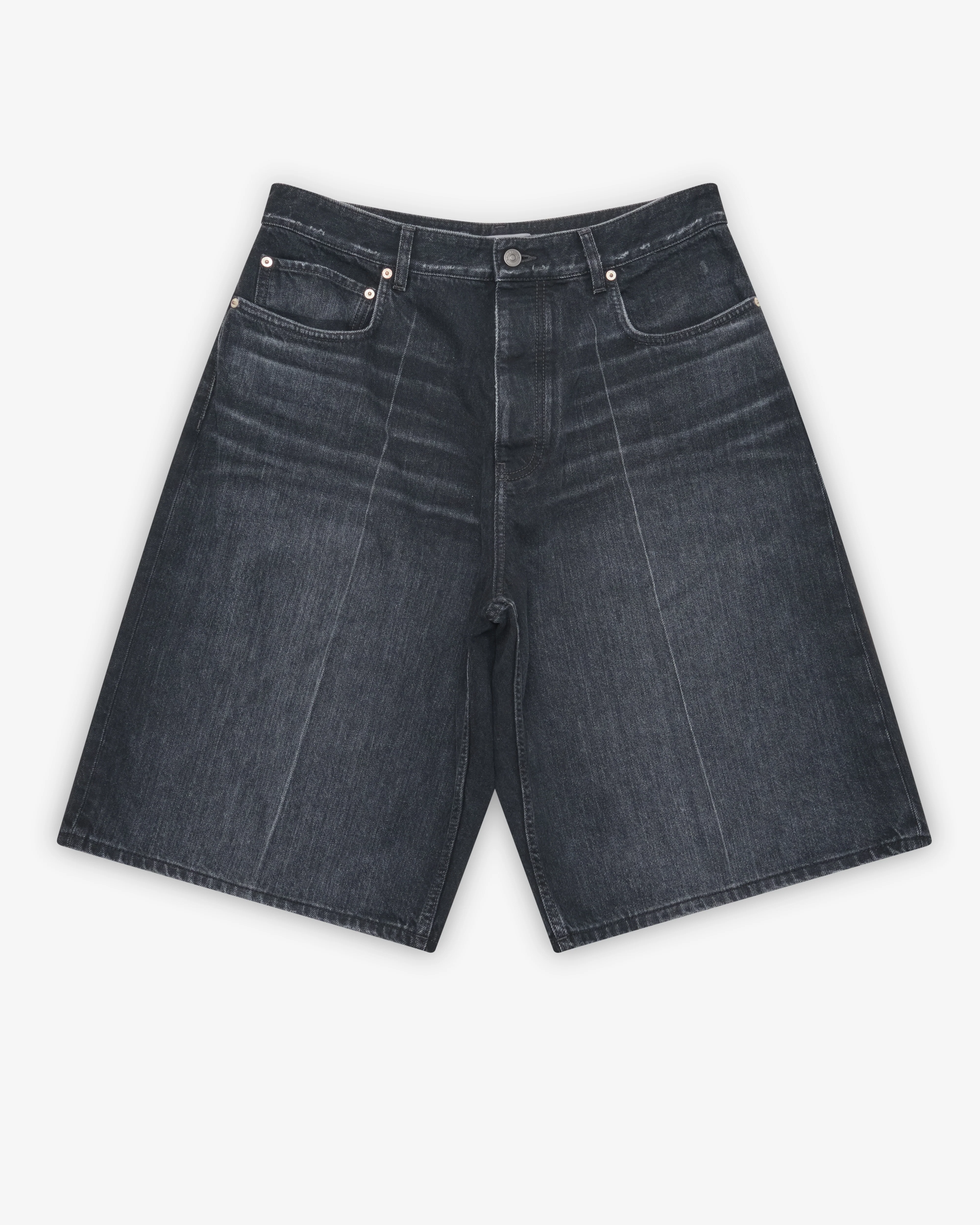 Balenciaga - Men's Denim Stay Press Shorts - (Black)