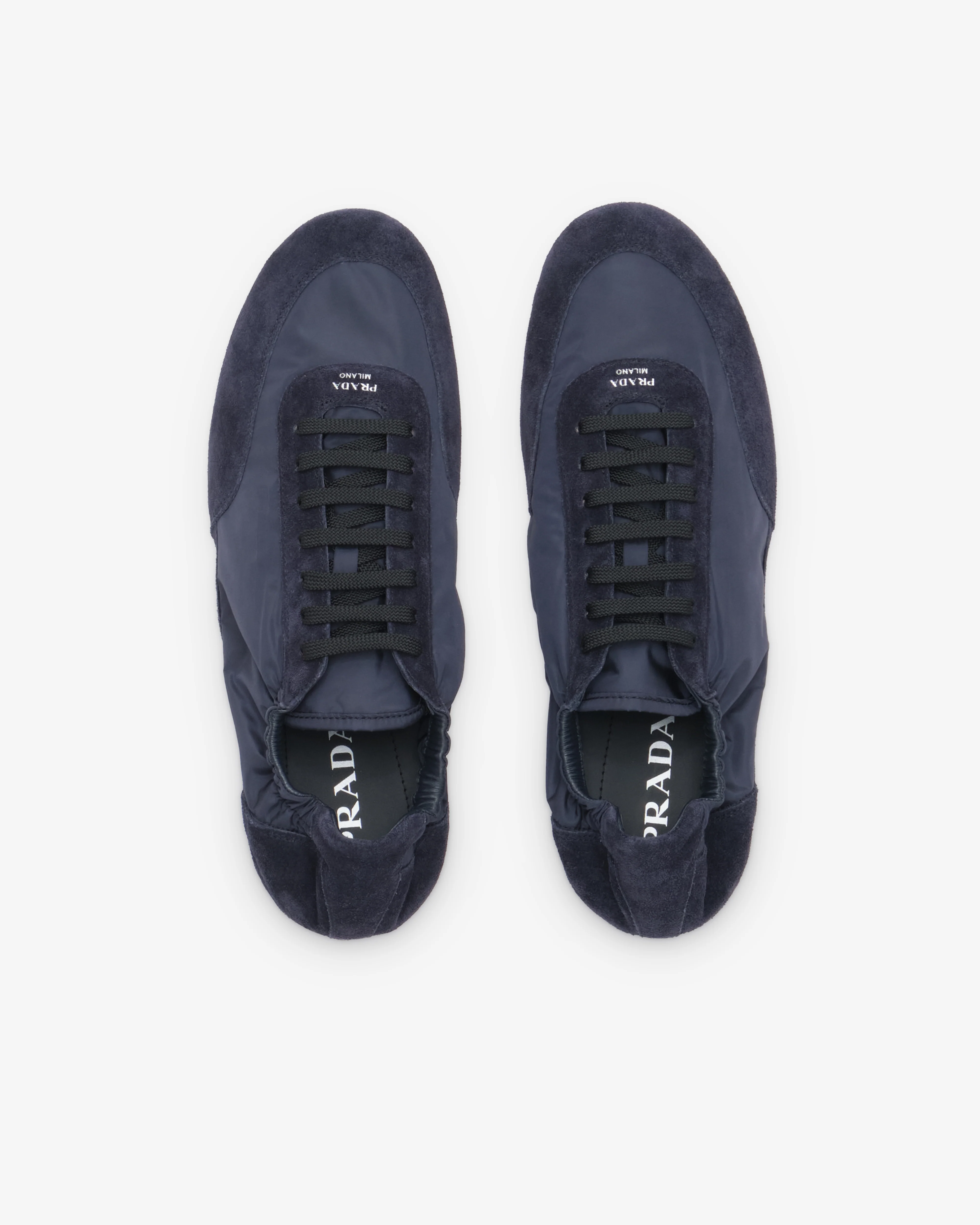 Prada - Men's Collapse Re-Nylon Elasticized Sneakers - (Blue)